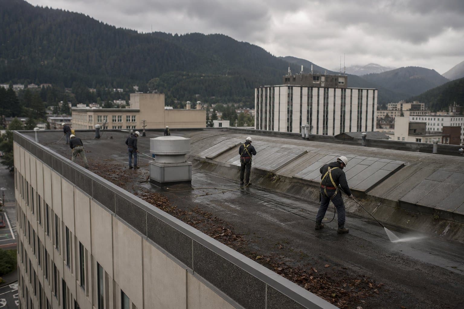 Cover image for article: Juneau nonprofit gets $3,797 federal roof job that no one else could bid on