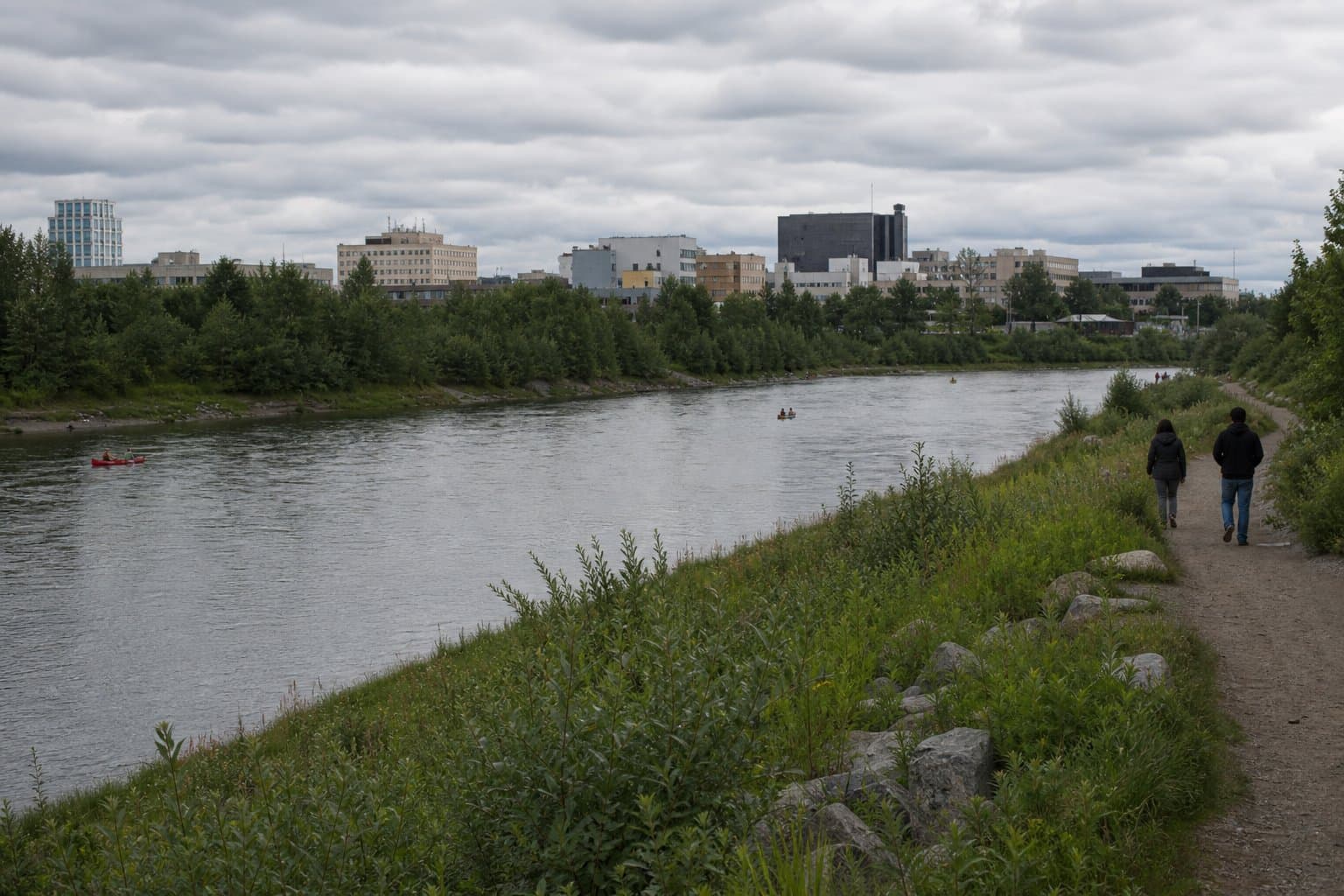 Cover image for article: Fairbanks subcommittee drafts new Chena River plan with freeze, salmon, and flood goals