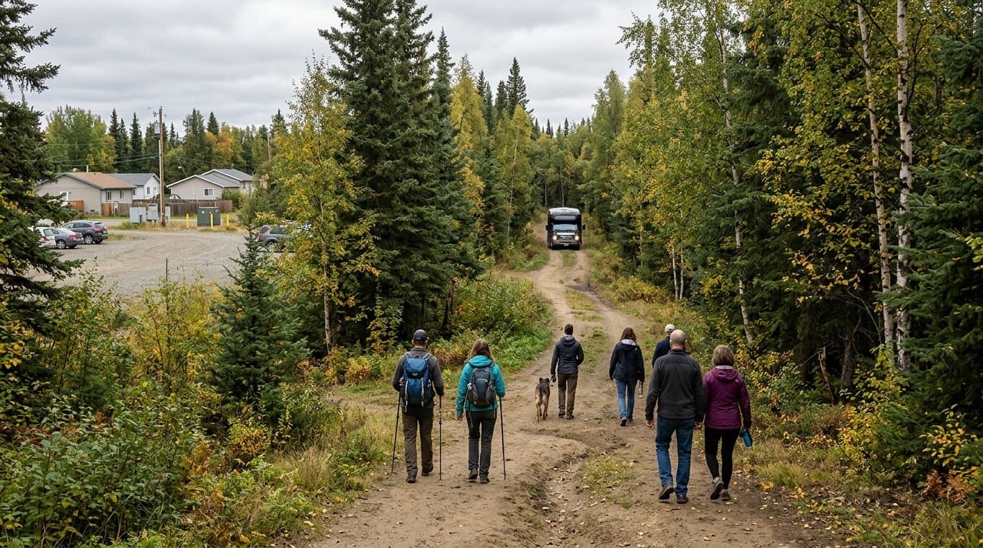 Cover image for article: Fairbanks trails commission weighs commercial motorized use Sept. 28