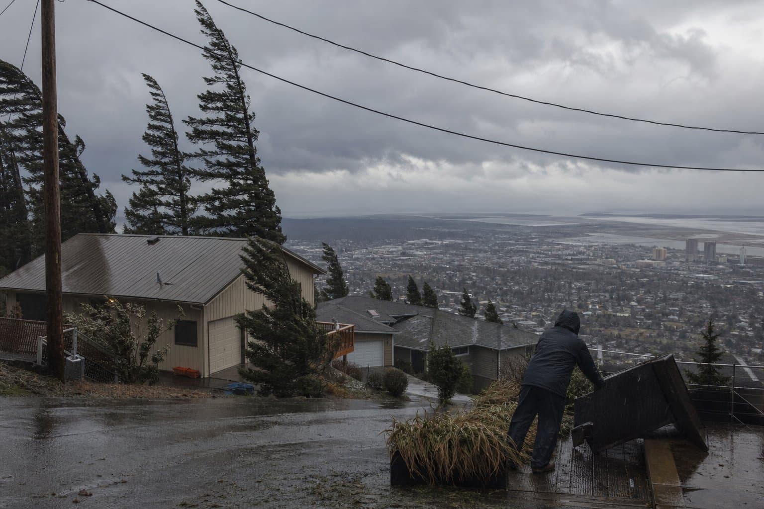 Cover image for article: Gusts to 50 mph hit the Anchorage Hillside and Turnagain Arm through Tuesday evening