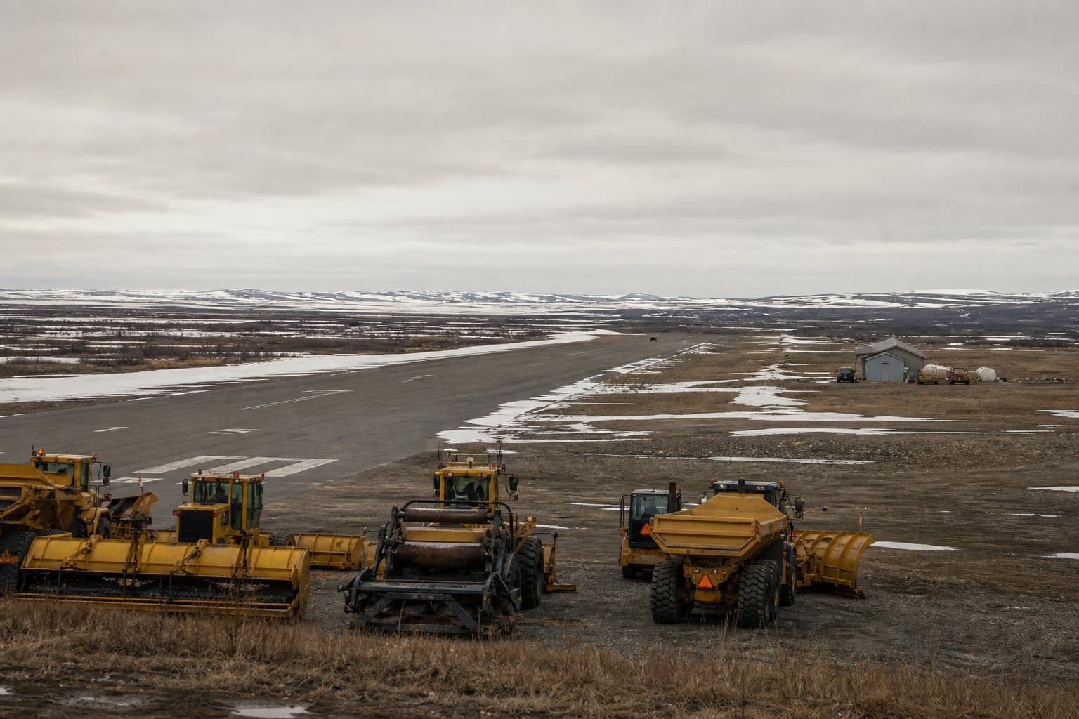 Cover image for article: Mountain Village airport gets federally funded snow removal building