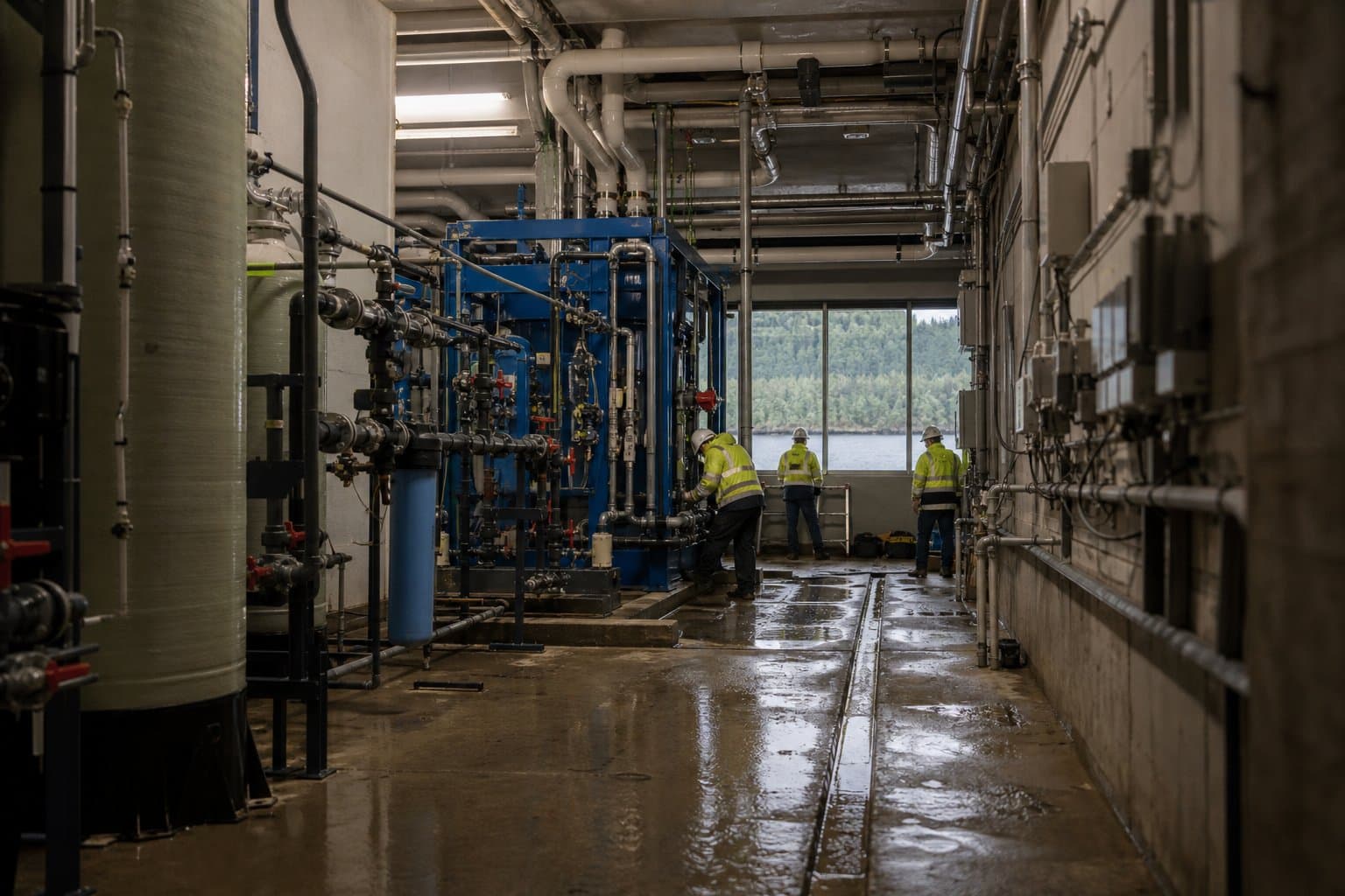 Cover image for article: Juneau plumbing firm wins $155,653 NOAA job to swap ozone for UV at Auke Bay lab