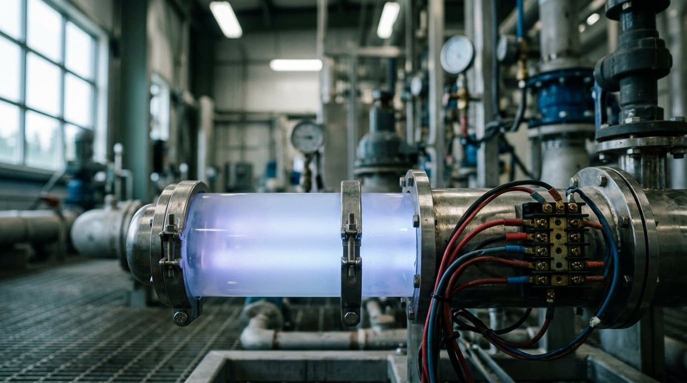 Cover image for article: Alaska's largest fisheries lab swaps ozone for ultraviolet to treat its water