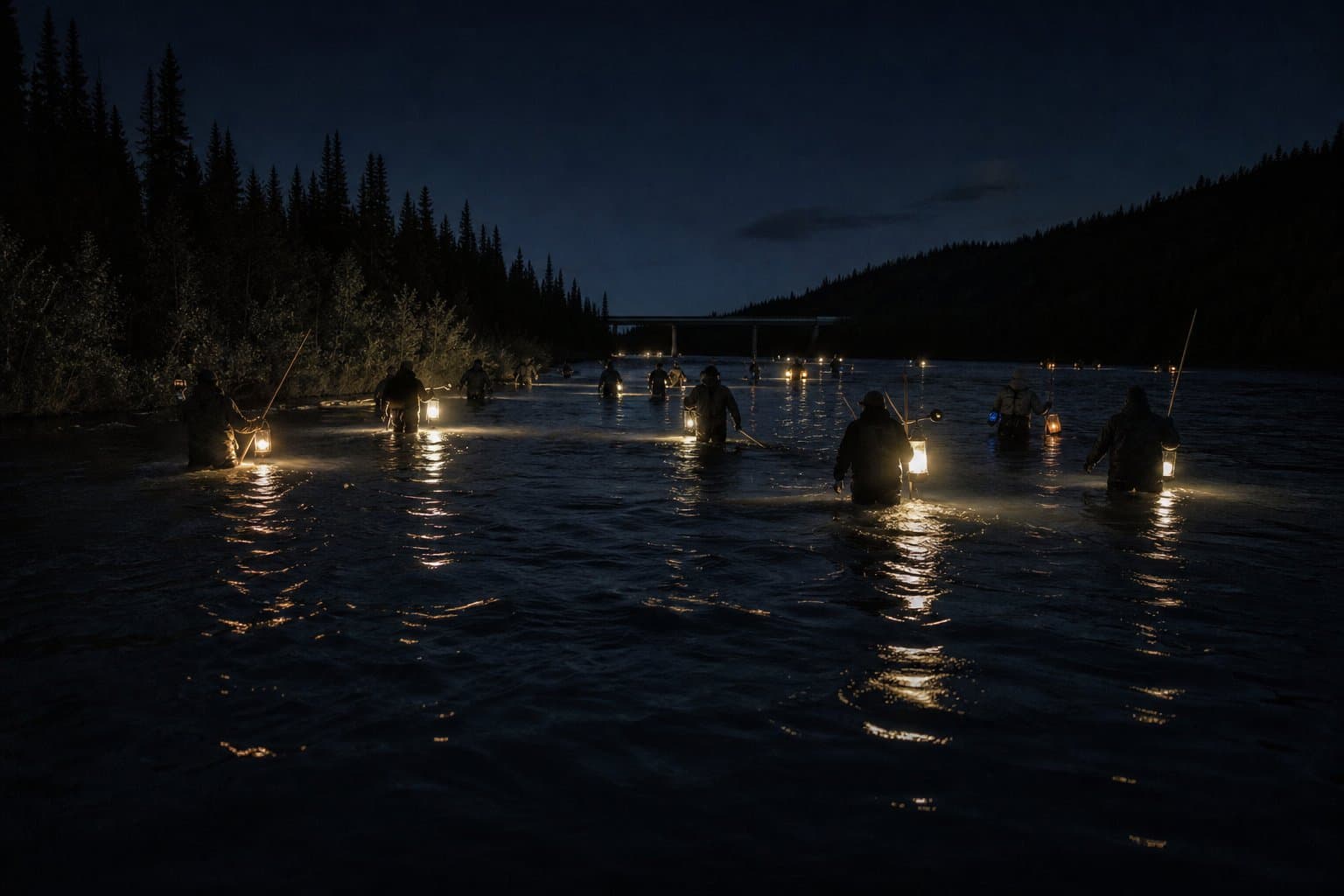 Cover image for article: Want to spear whitefish by lantern light? The permit deadline is Friday