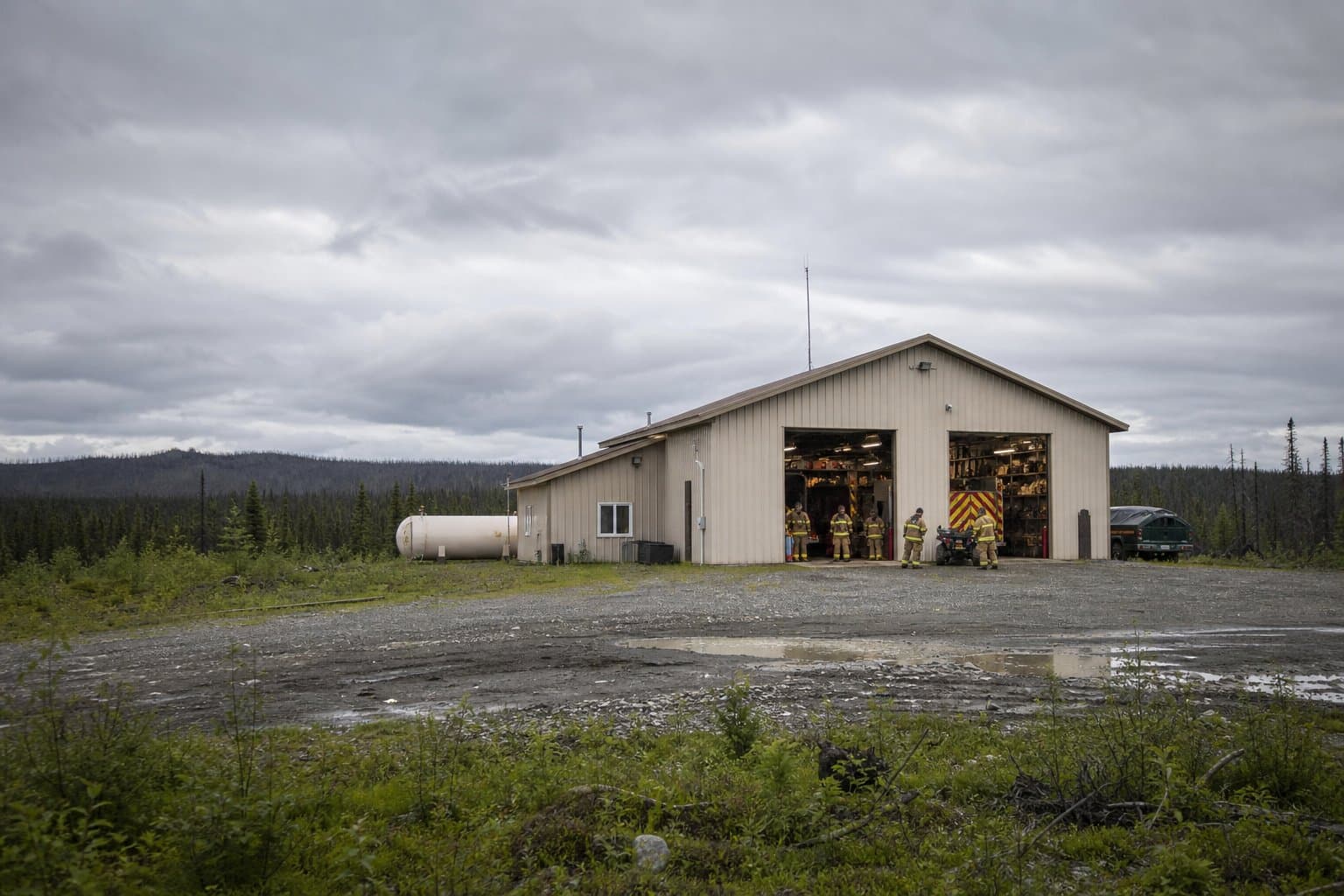 Cover image for article: Mat-Su would sell a sinking public safety building for $13,176