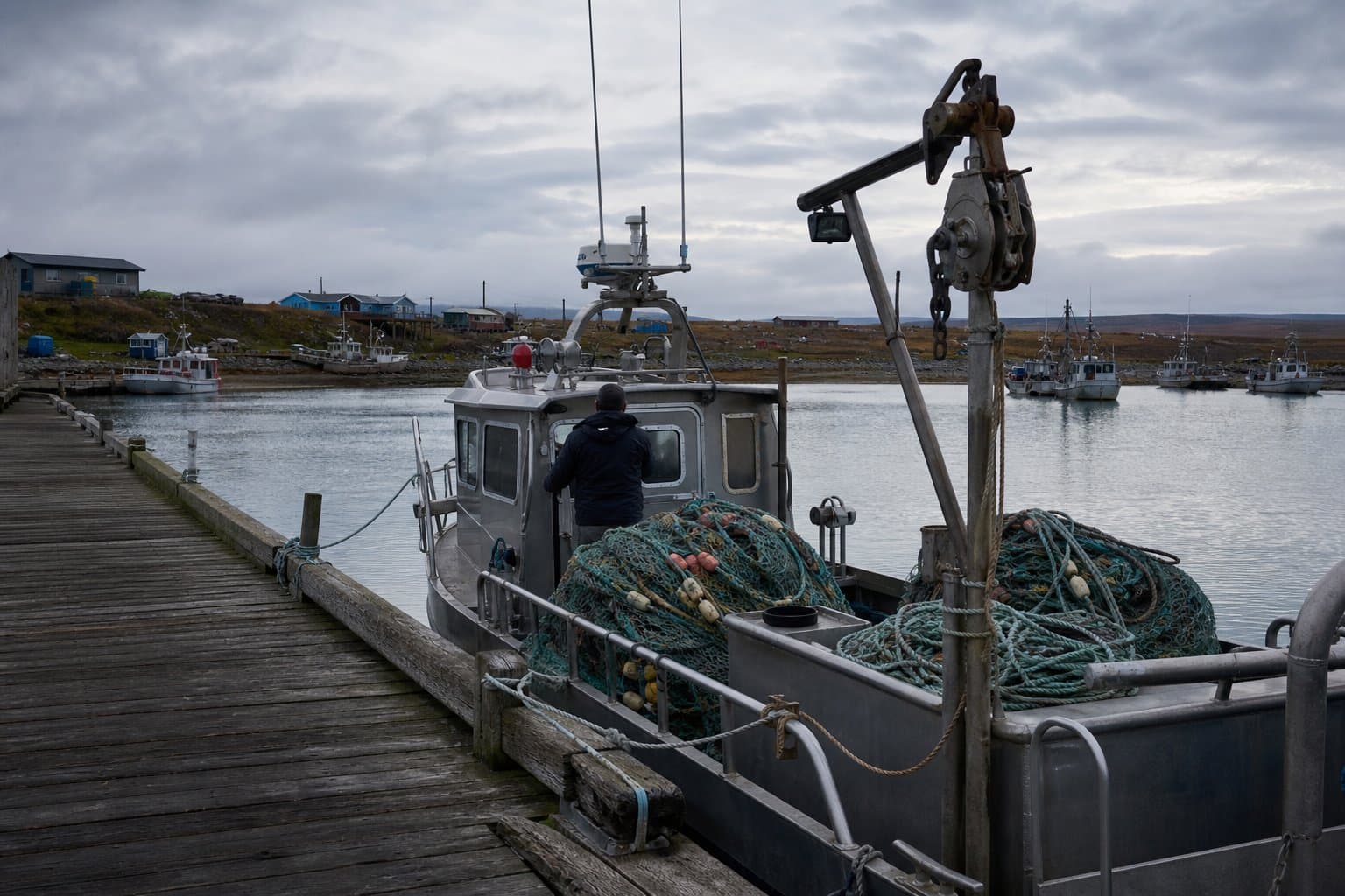 Cover image for article: Norton Sound's commercial salmon season ends with the counting towers down