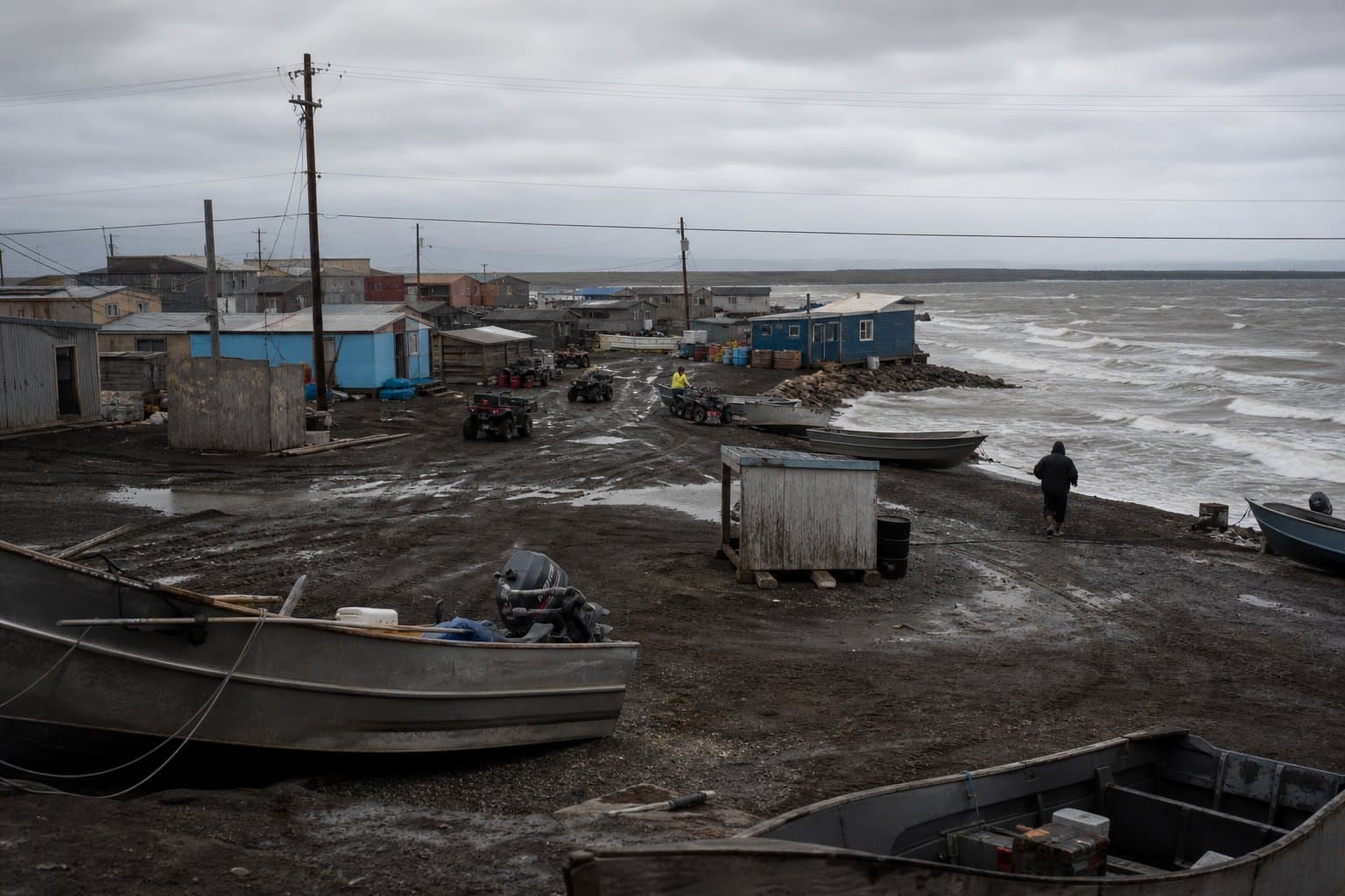 Cover image for article: High surf and minor flooding for Alaska's west coast through Thursday