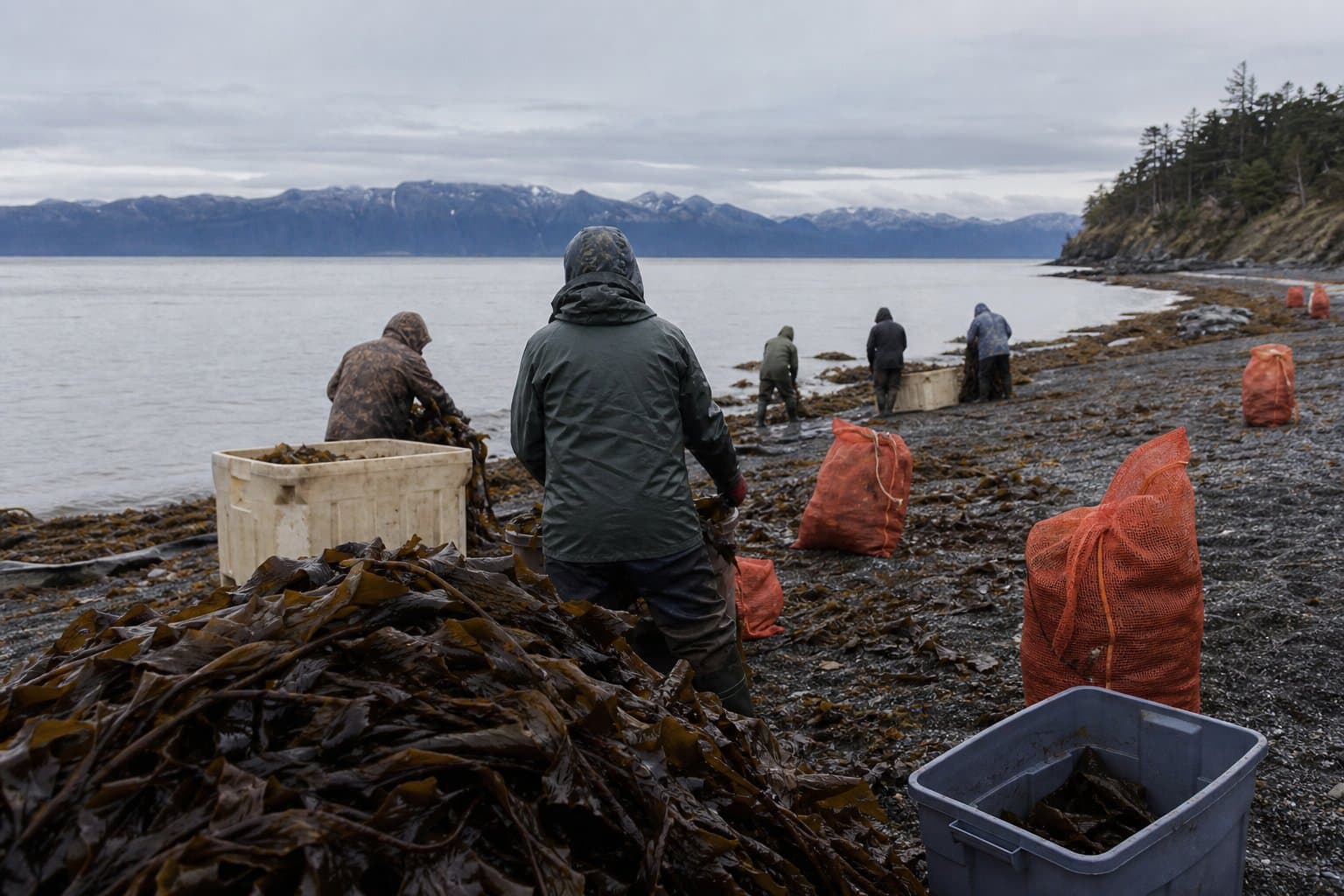 Cover image for article: ADF&G opens commercial harvest of beach kelp in Cook Inlet, capped at 86,000 pounds