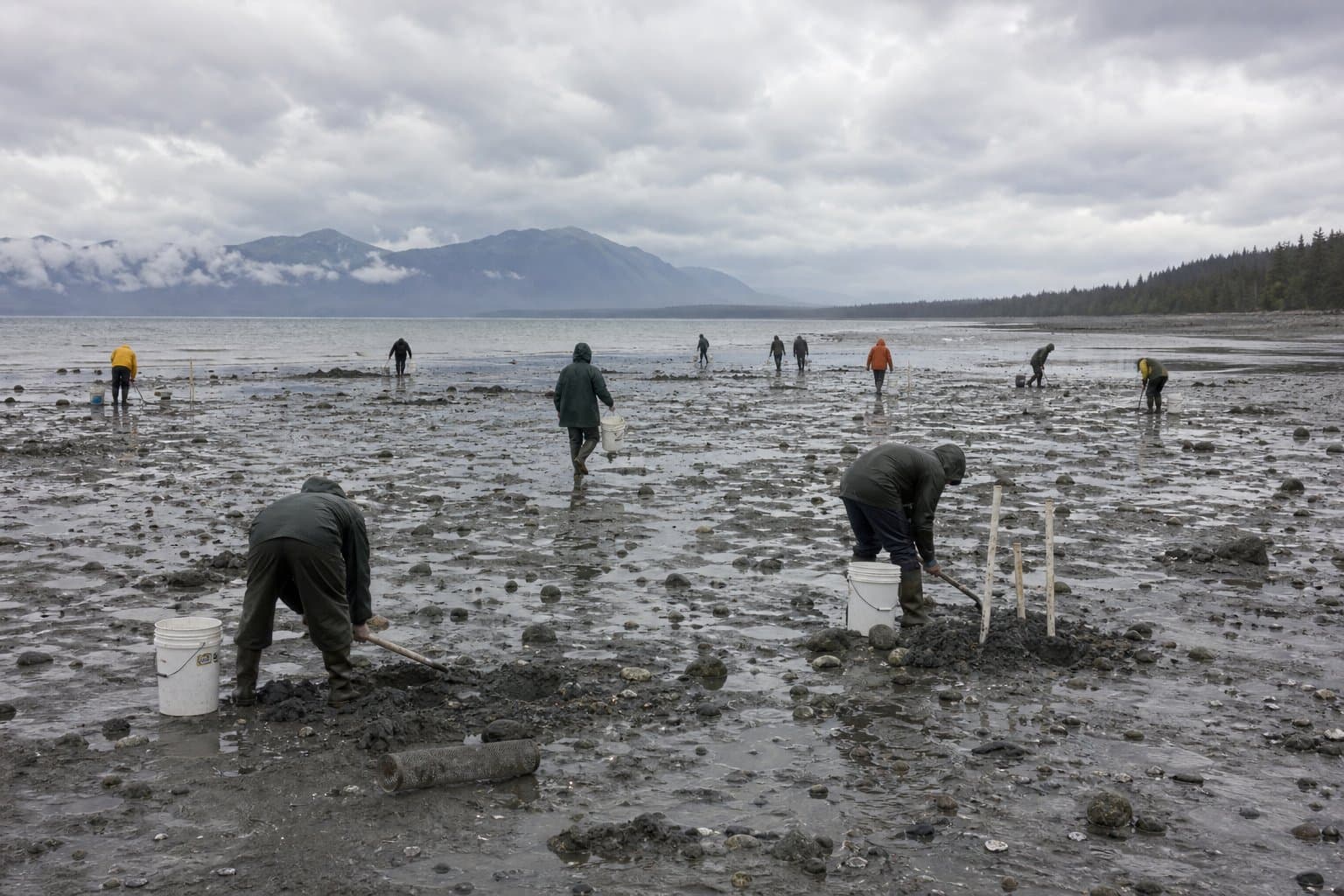 Cover image for article: Cook Inlet clammers need a permit, and the east-side beaches stay empty