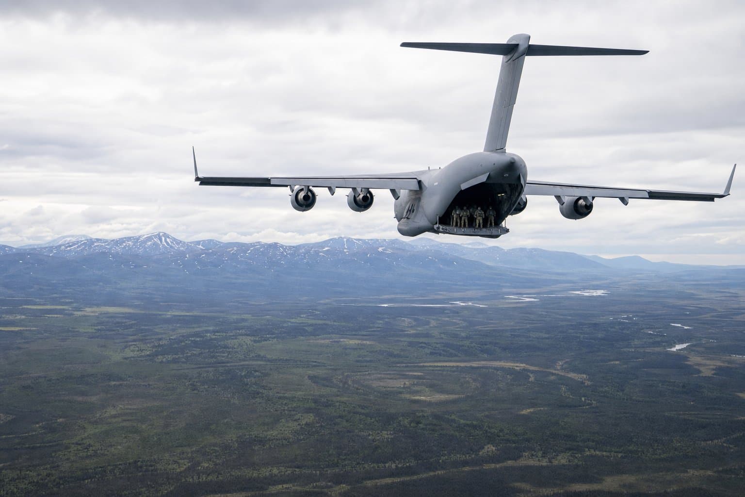 Cover image for article: Six nations, 70-plus aircraft, an airspace bigger than Britain: the war over Alaska was a drill