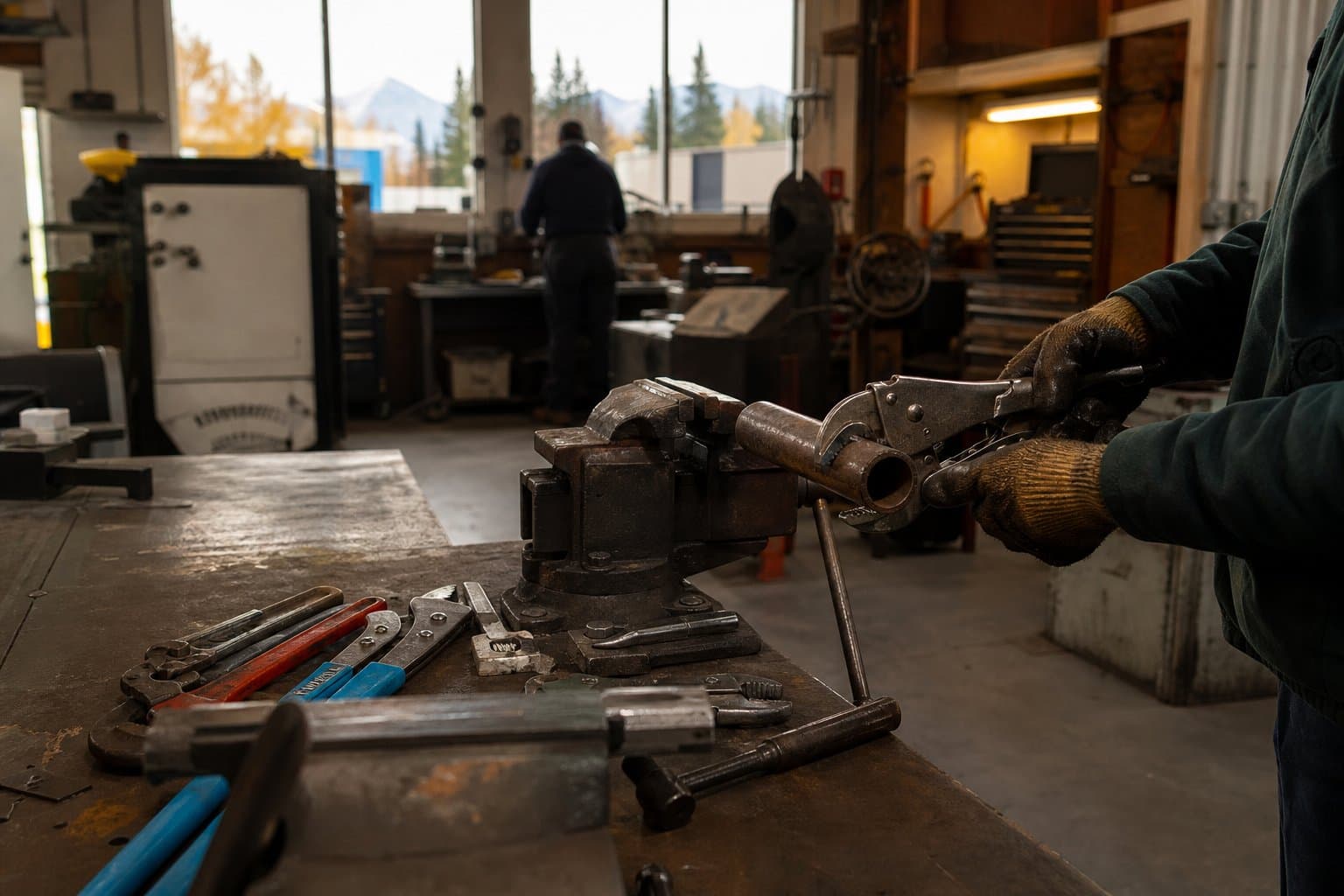 Cover image for article: Two Anchorage men patented a plier jaw built to stop slipping