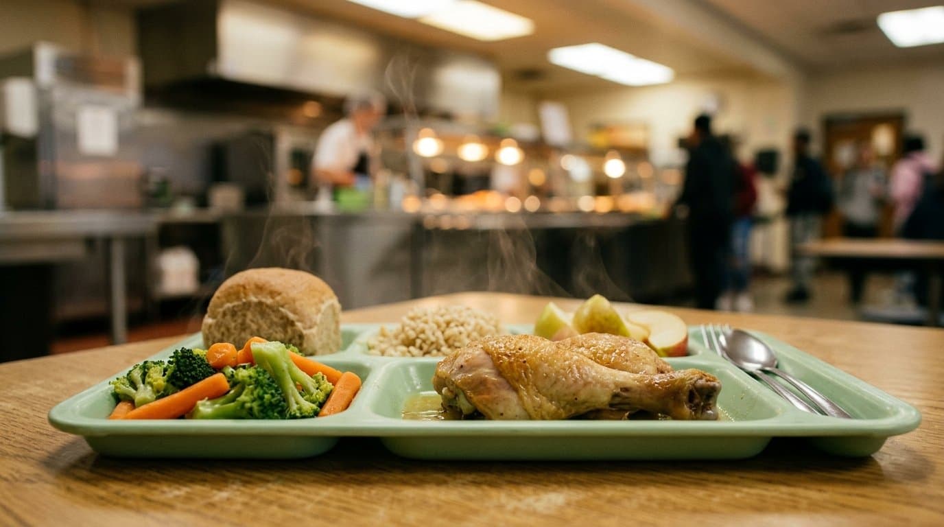 Cover image for article: Anchorage elementary schools drop pre-packaged meals for traditional food service