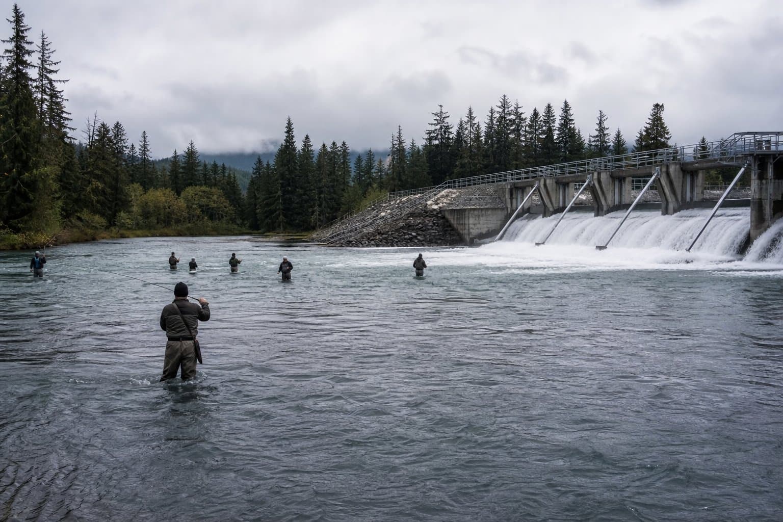 Cover image for article: Sport fishing reopens below Situk River weir on Wednesday