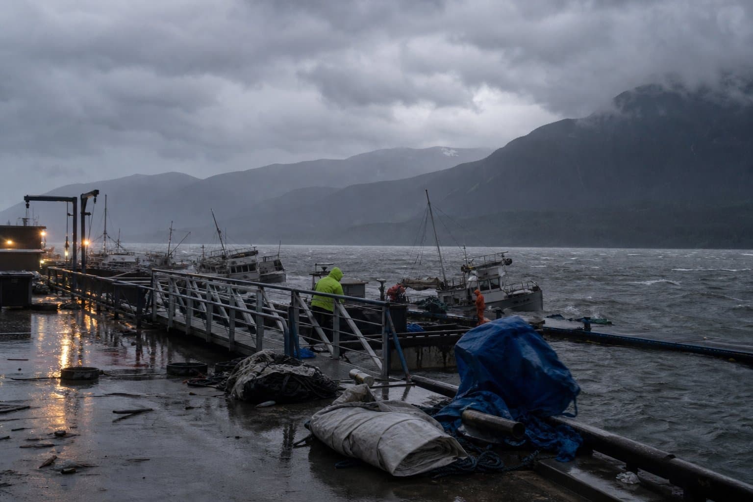 Cover image for article: Wind hammered Skagway into early Friday