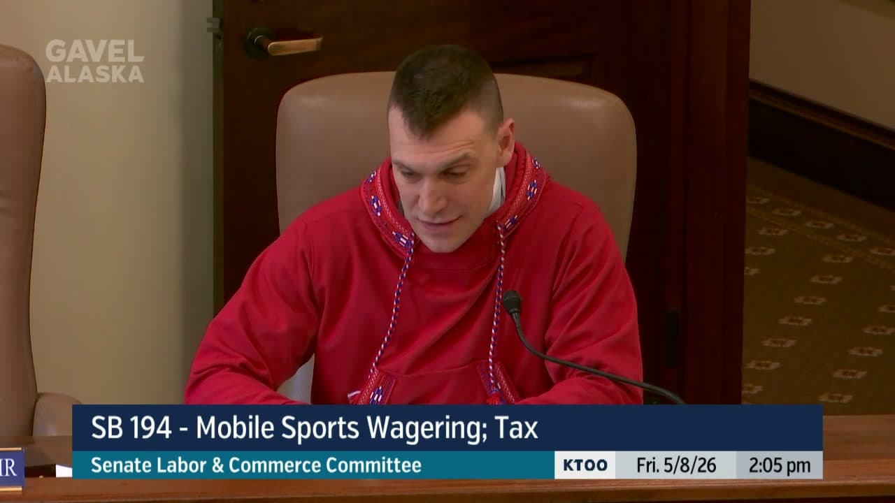 Cover image for article: Alaska Senate committee advances sports betting bill with tax revenue promise