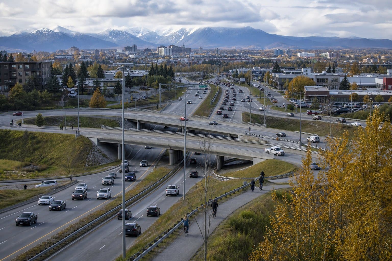 Cover image for article: Seward Highway and Tudor Road interchange design study goes to Anchorage hearing Nov. 2