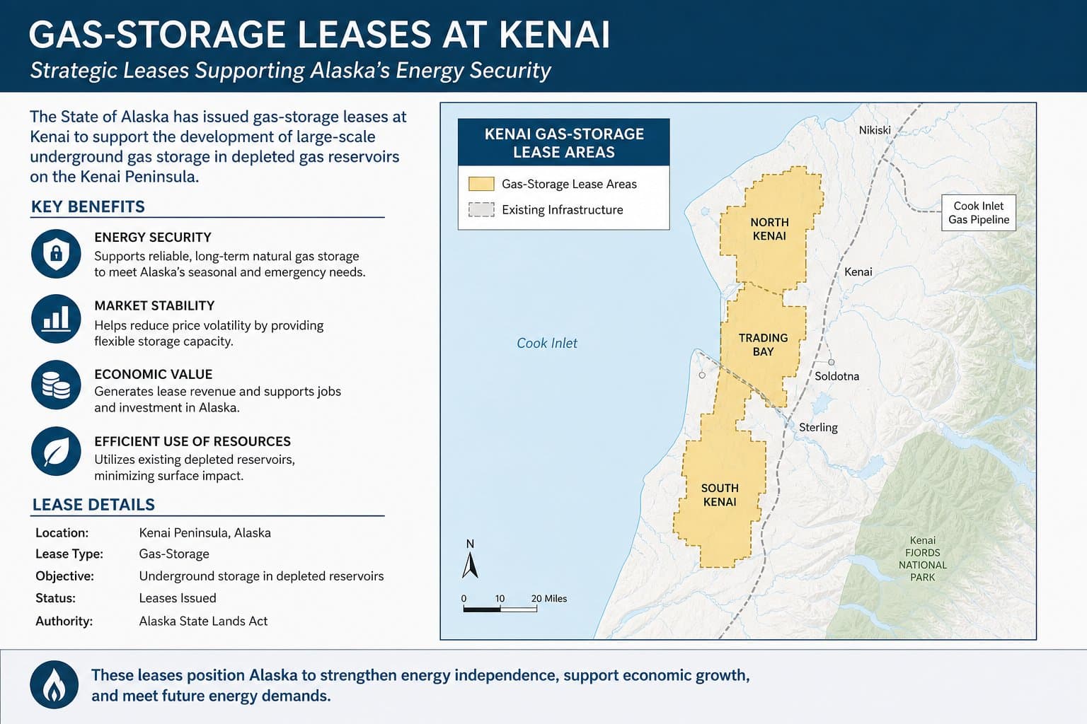 Cover image for article: Two firms seek competing gas-storage leases at Kenai Loop field
