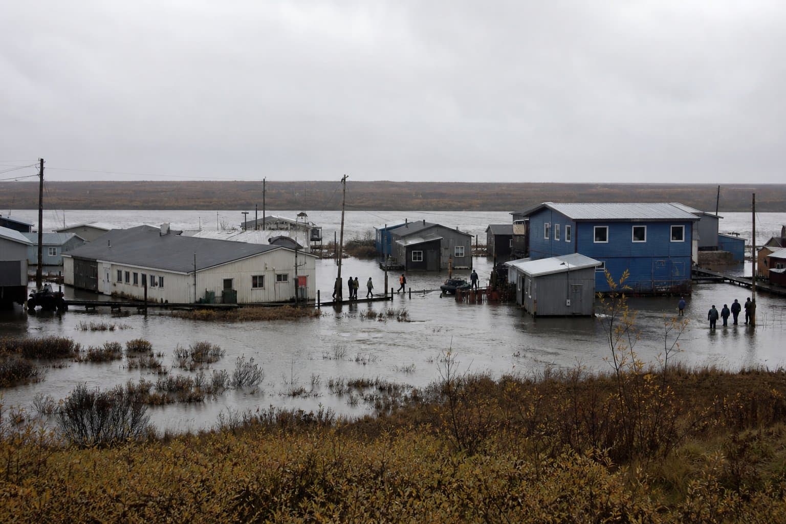 Cover image for article: The forecast flooding never reached Kipnuk and Kwigillingok, and the state's account of the week stops on Sept. 24