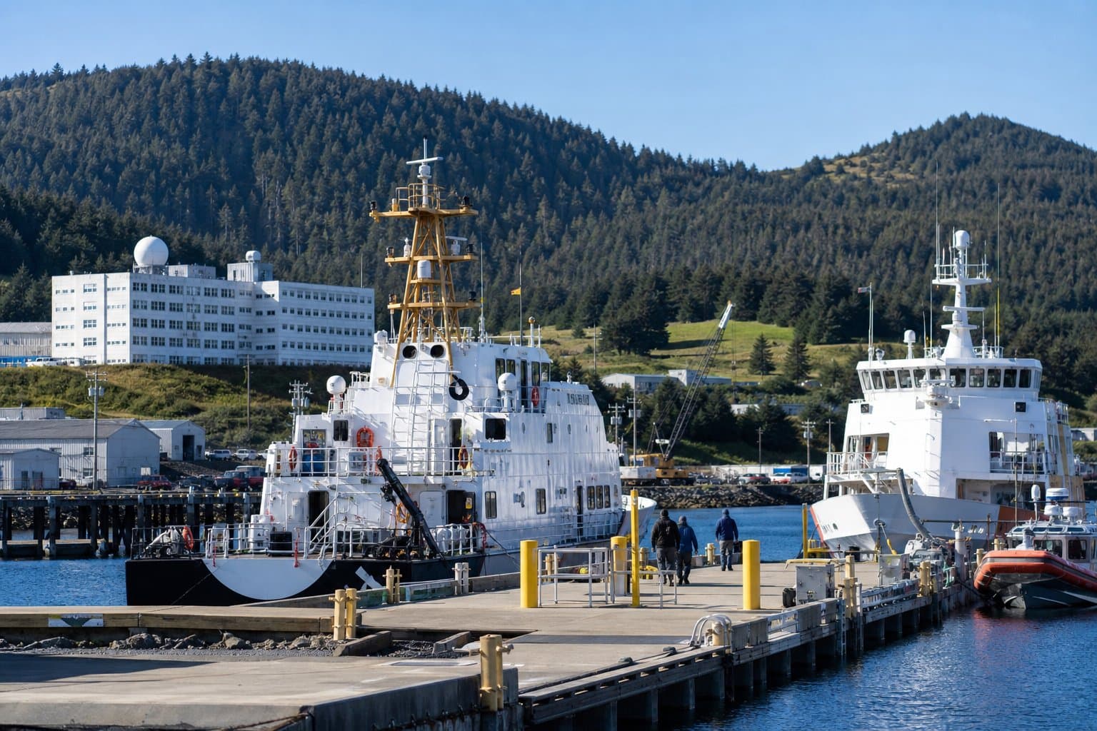 Cover image for article: Sullivan and Coast Guard's Lunday to mark Kodiak icebreaker investments Tuesday
