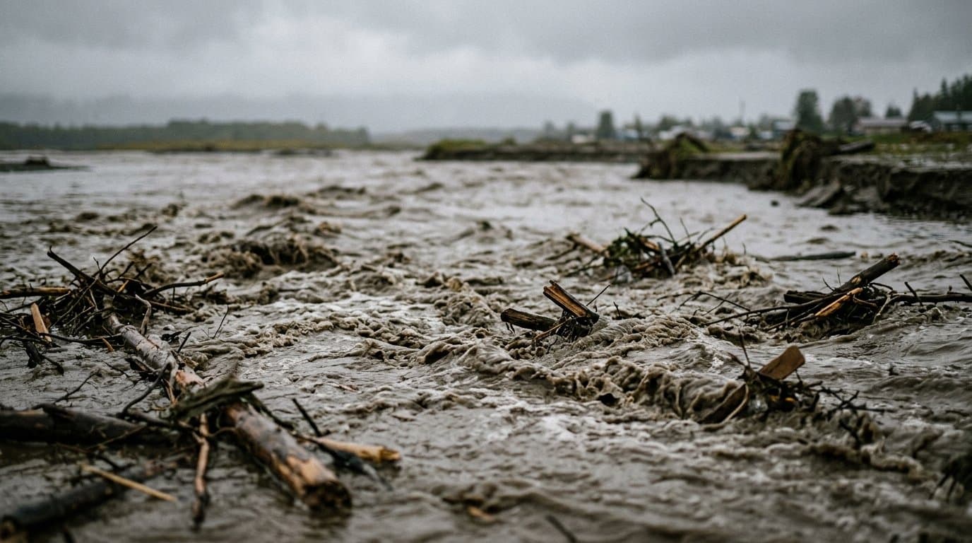 Cover image for article: Arctic's warmest summer since 1950 included the rain that flooded the Susitna Valley
