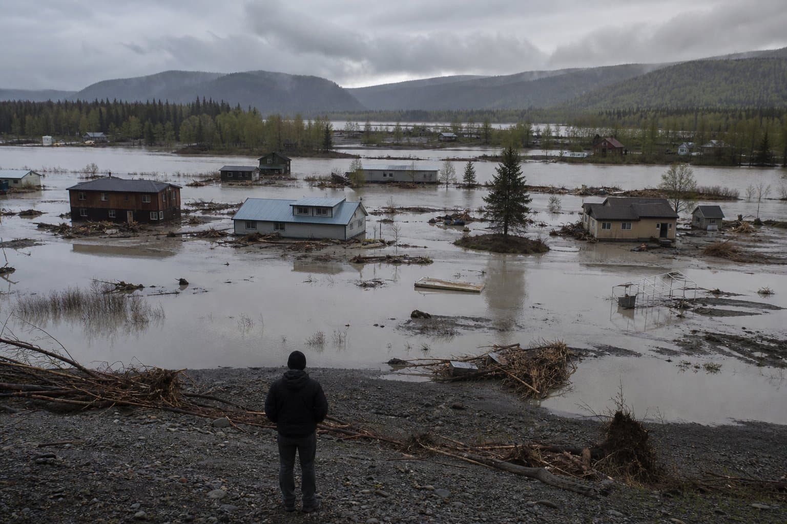 Cover image for article: Arctic's warmest summer since 1950 included the rain that flooded the Susitna Valley