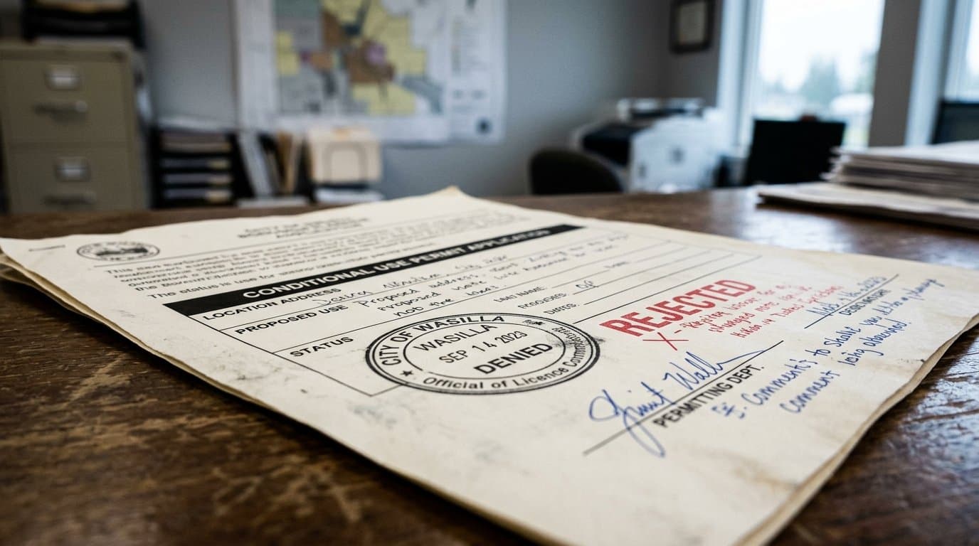 Cover image for article: Wasilla pot shop near Knik Charter School surrenders its state license
