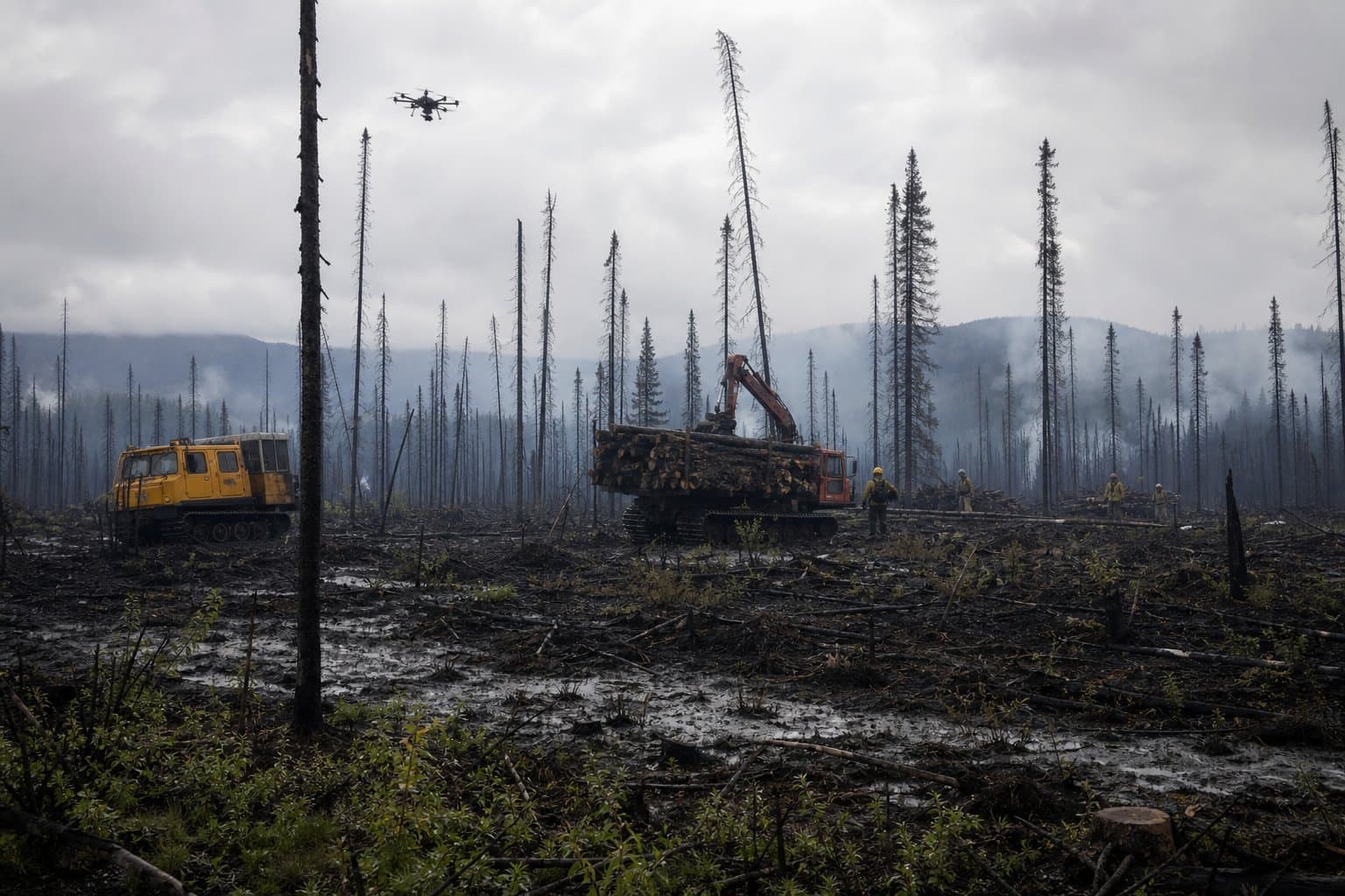 Cover image for article: Delta Junction fire cluster: two contained, Granite at 85%