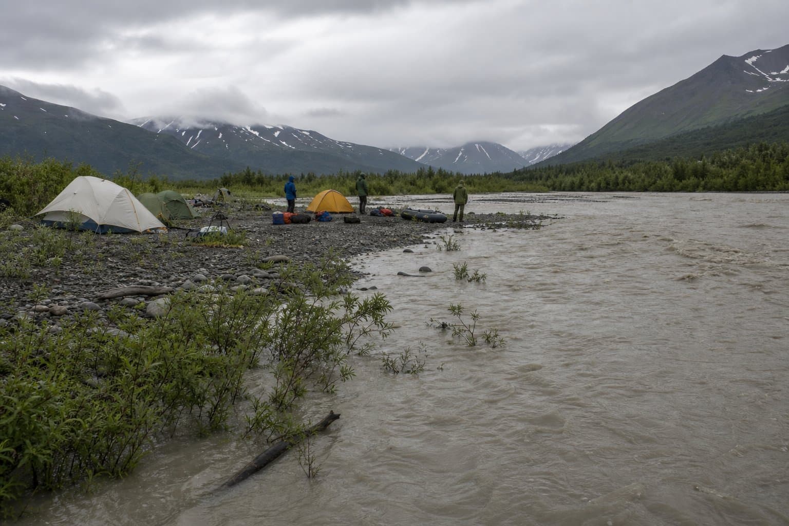 Cover image for article: NWS warns Susitna Valley gravel bars may flood by Wednesday