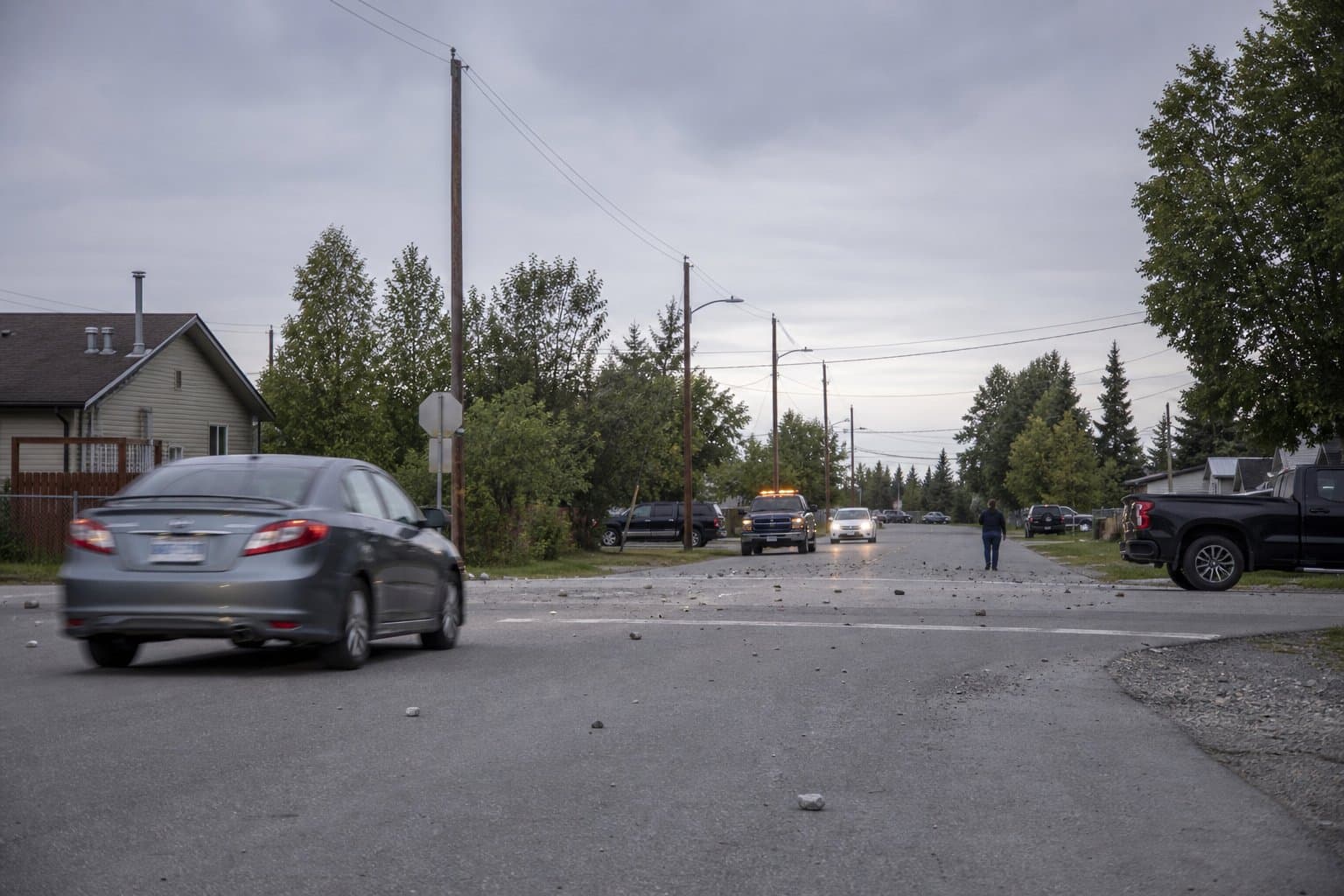Cover image for article: Troopers arrest North Pole man accused of throwing rocks at cars on Badger Road