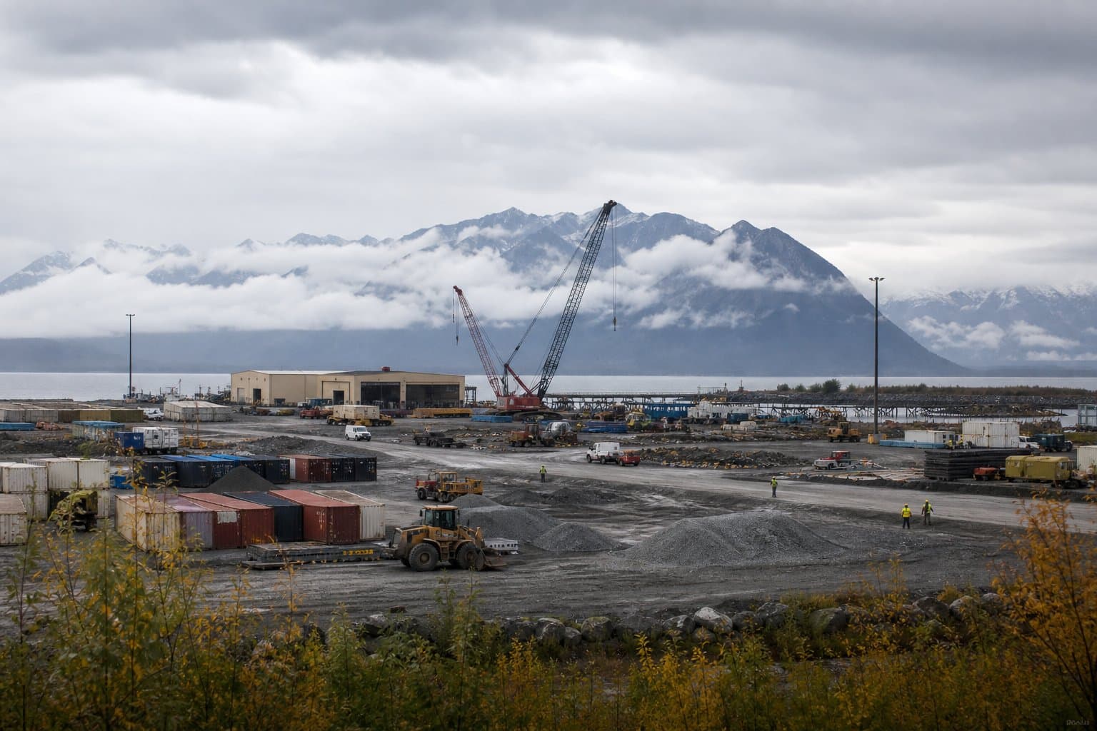 Cover image for article: Mat-Su moves to lease Port MacKenzie land to an antimony company
