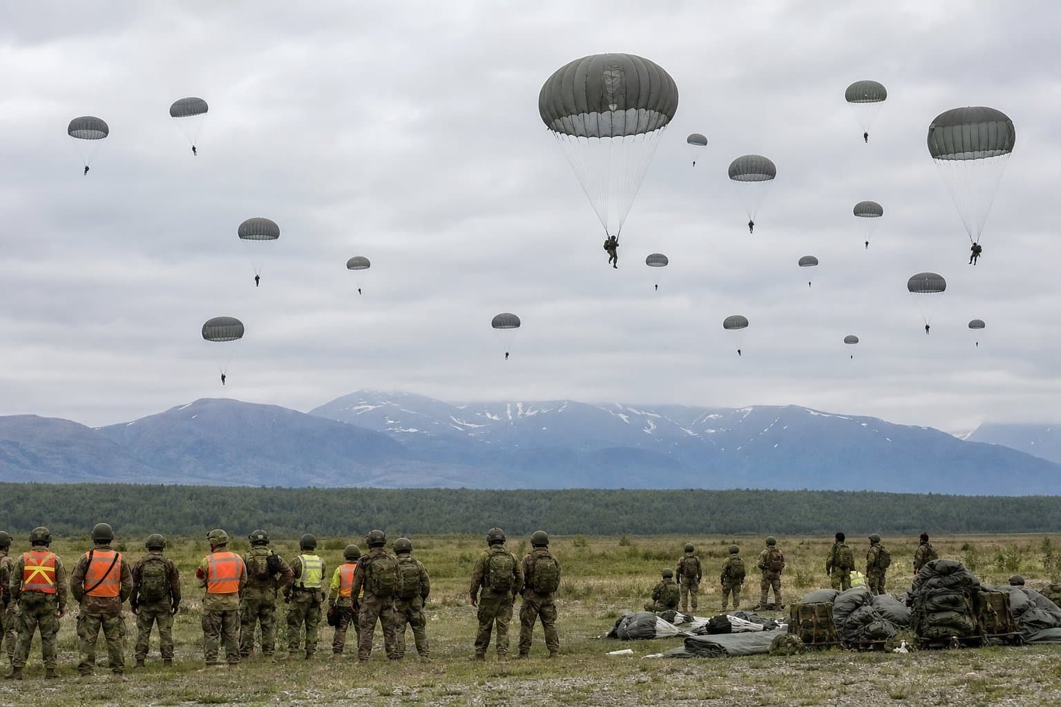 Cover image for article: The Army's last airborne cavalry squadron made its final jump at JBER