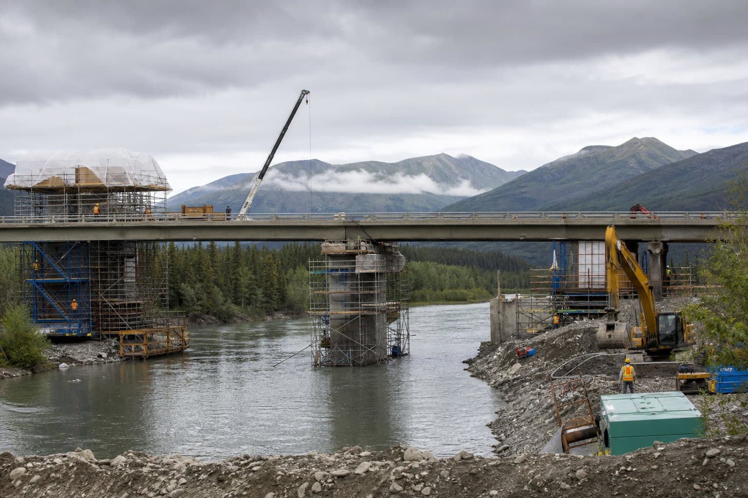 Cover image for article: Federal grant of $3.6 million funds seismic retrofits on eight Interior Alaska bridges