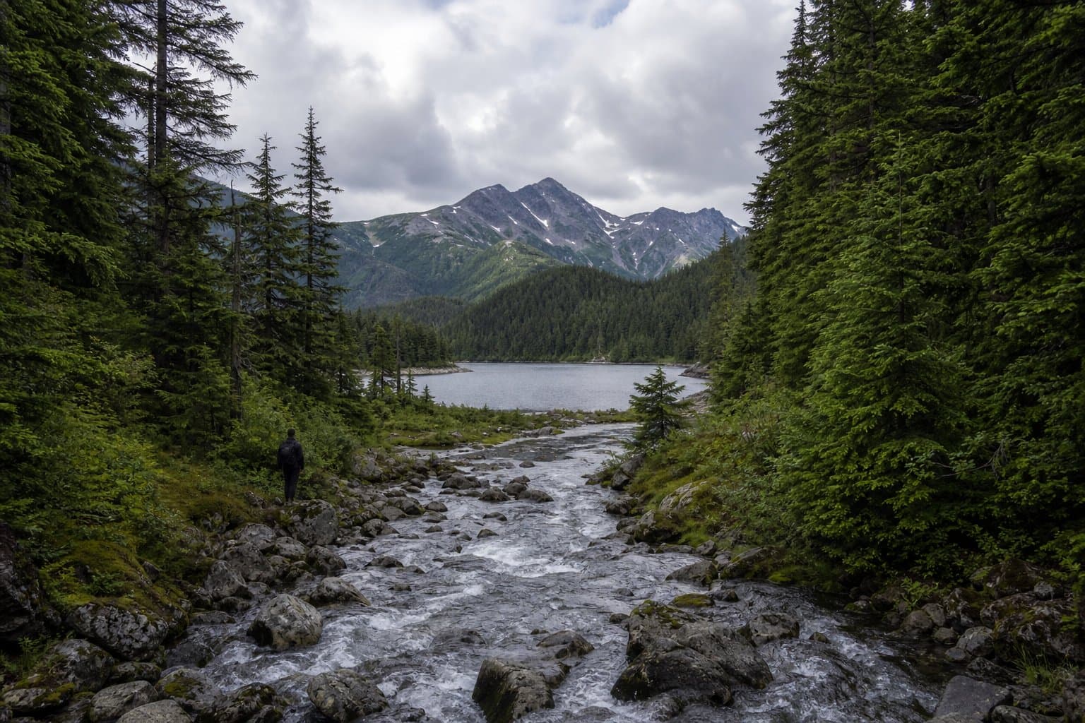 Cover image for article: A dam licensed near Juneau 10 years ago still isn't built, and its deadline just passed