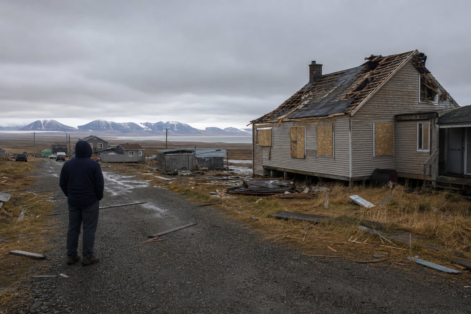 Cover image for article: Bering Strait homeowners waited 184 days for storm repair loans