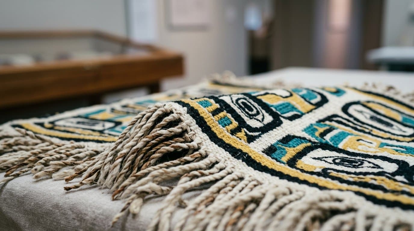 Cover image for article: Connecticut museum plans to return Klukwan-woven Chilkat robe to Tlingit & Haida