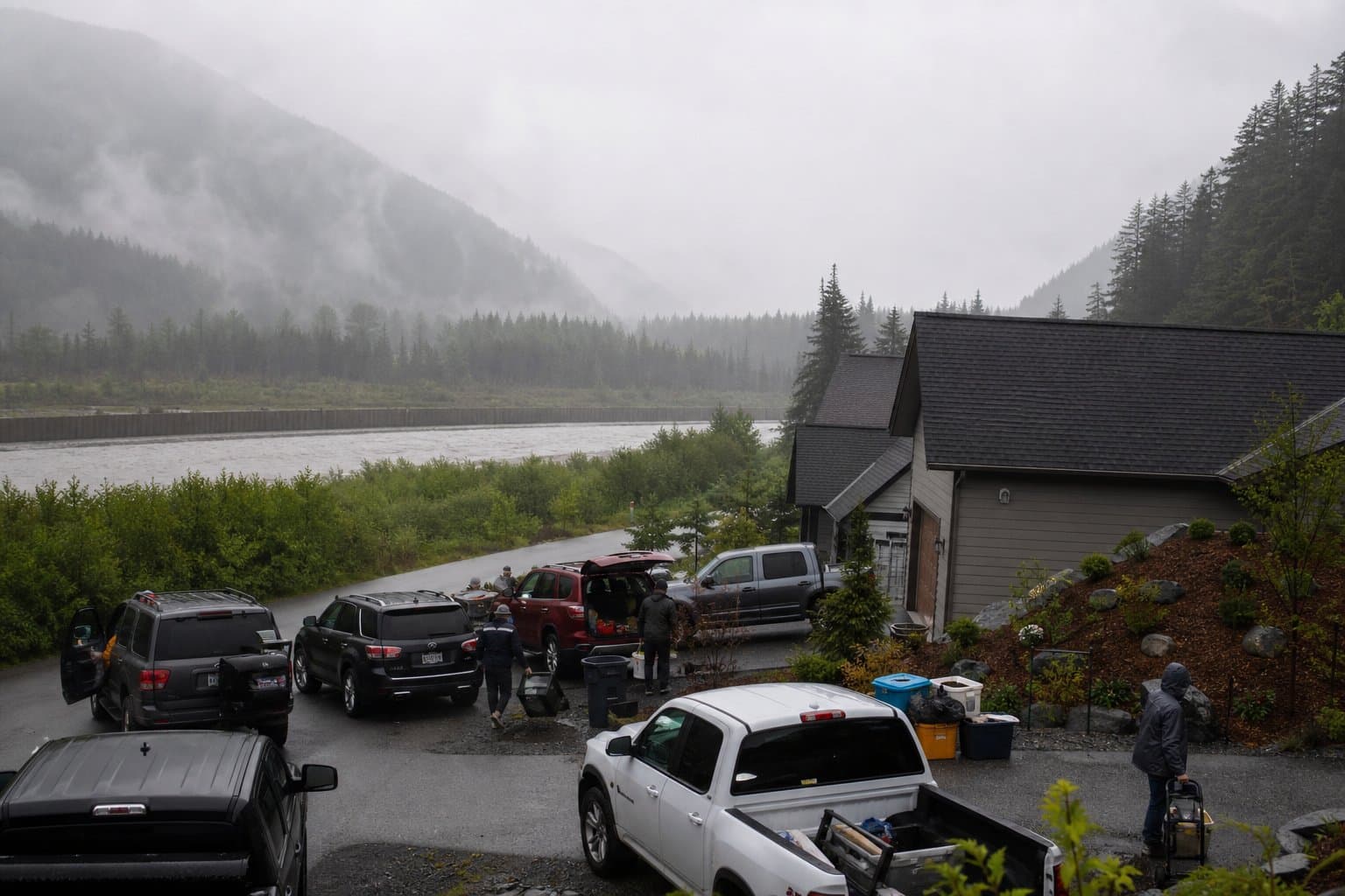Cover image for article: Water begins flowing over Suicide Basin ice dam, NWS tells Juneau to finish flood prep
