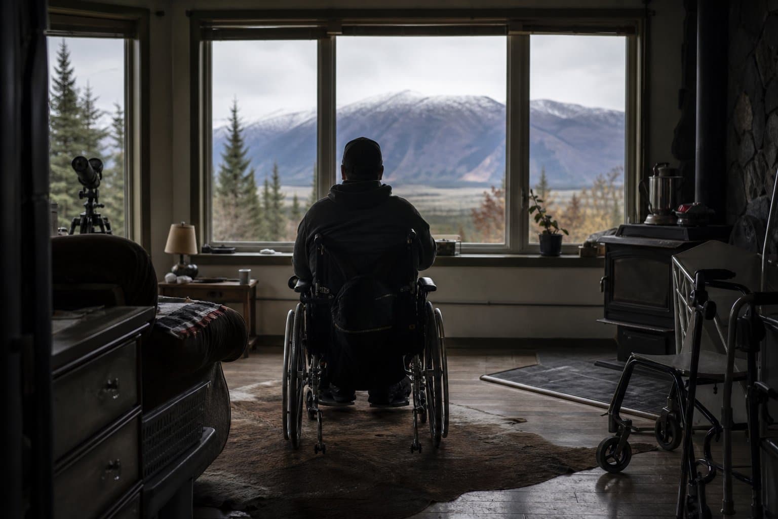 Cover image for article: Sullivan campaign ad features veteran the VA told to leave Alaska for care