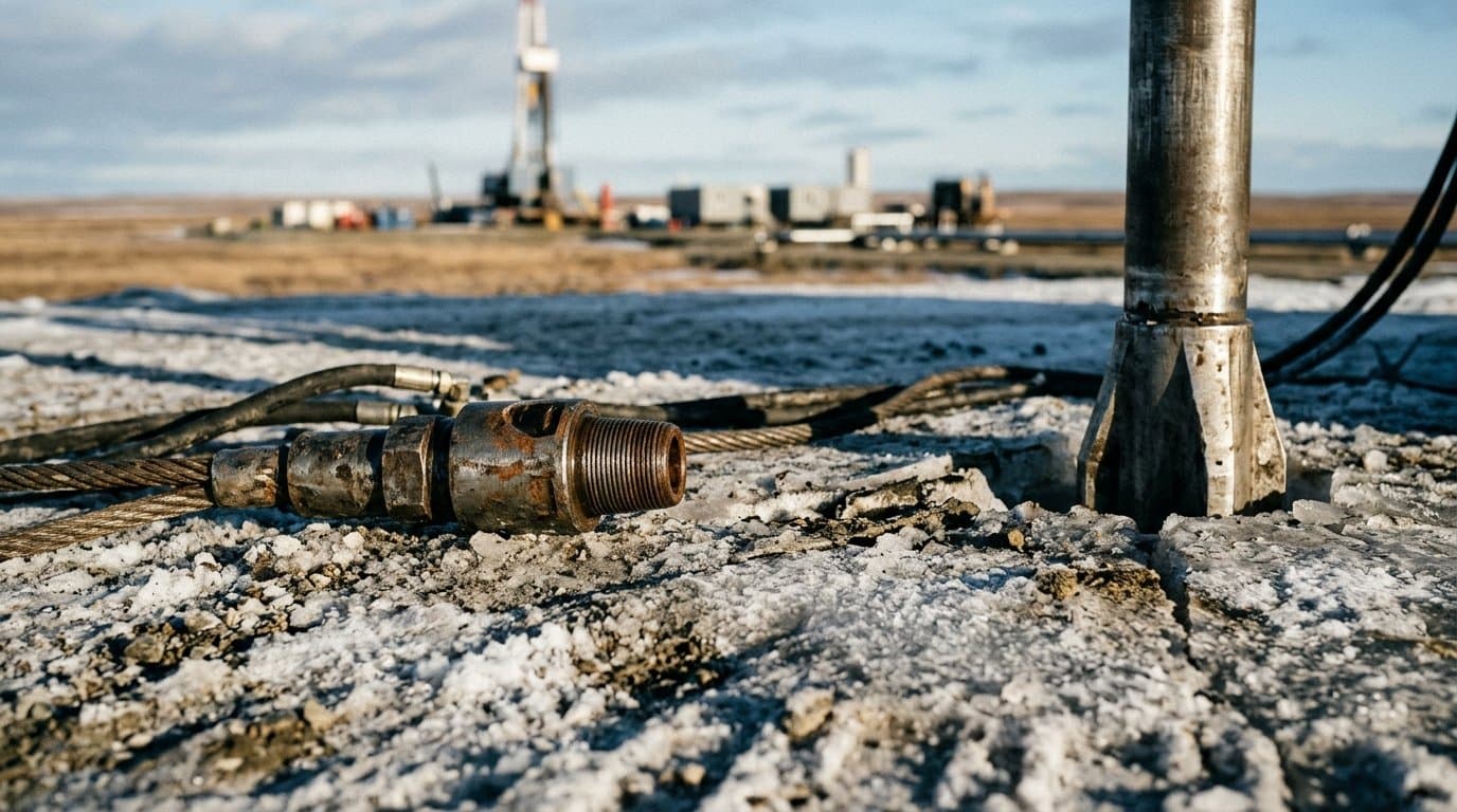 Cover image for article: State approves APA winter drilling of two exploration wells south of Badami