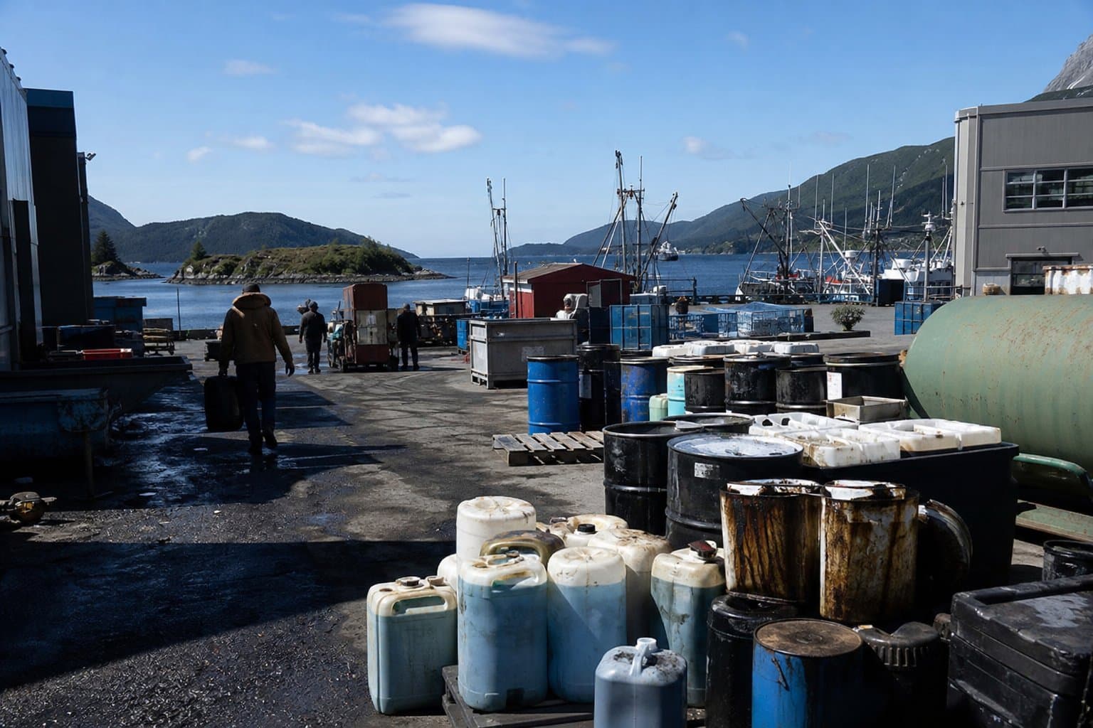 Cover image for article: Kodiak boats have nowhere legal to store hazardous waste