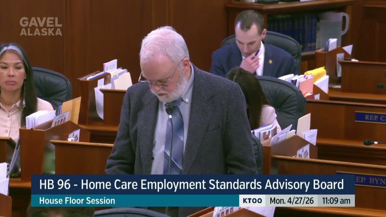 Cover image for article: Alaska House passes home care advisory board for Medicaid workers
