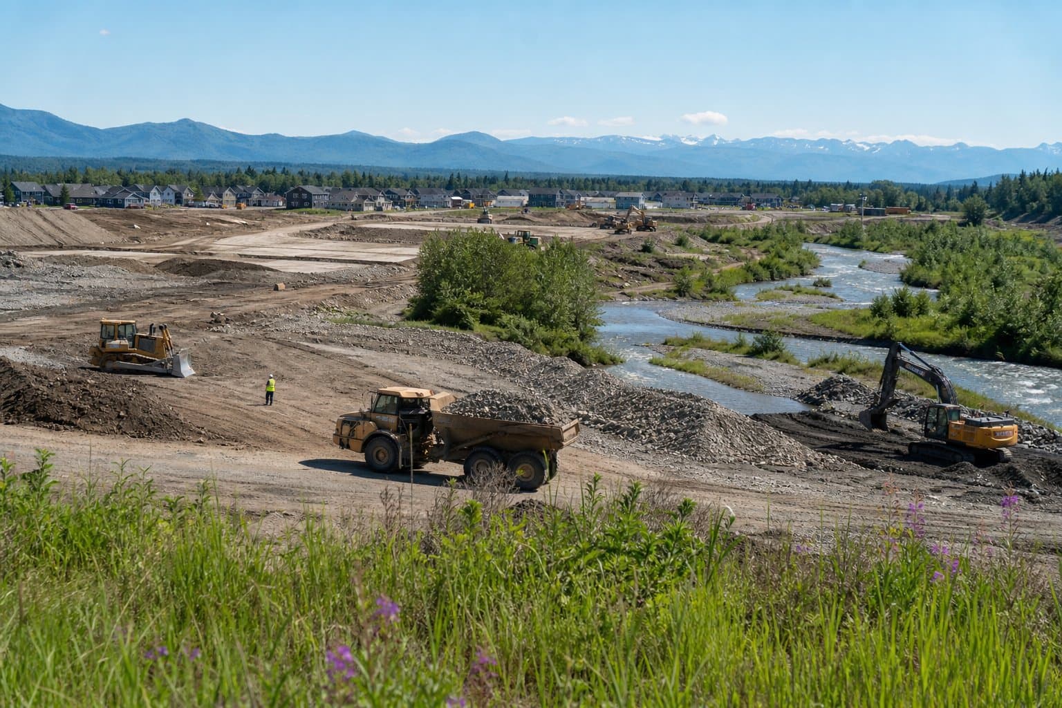 Cover image for article: A new Mat-Su road would cross the ground its drinking water comes from