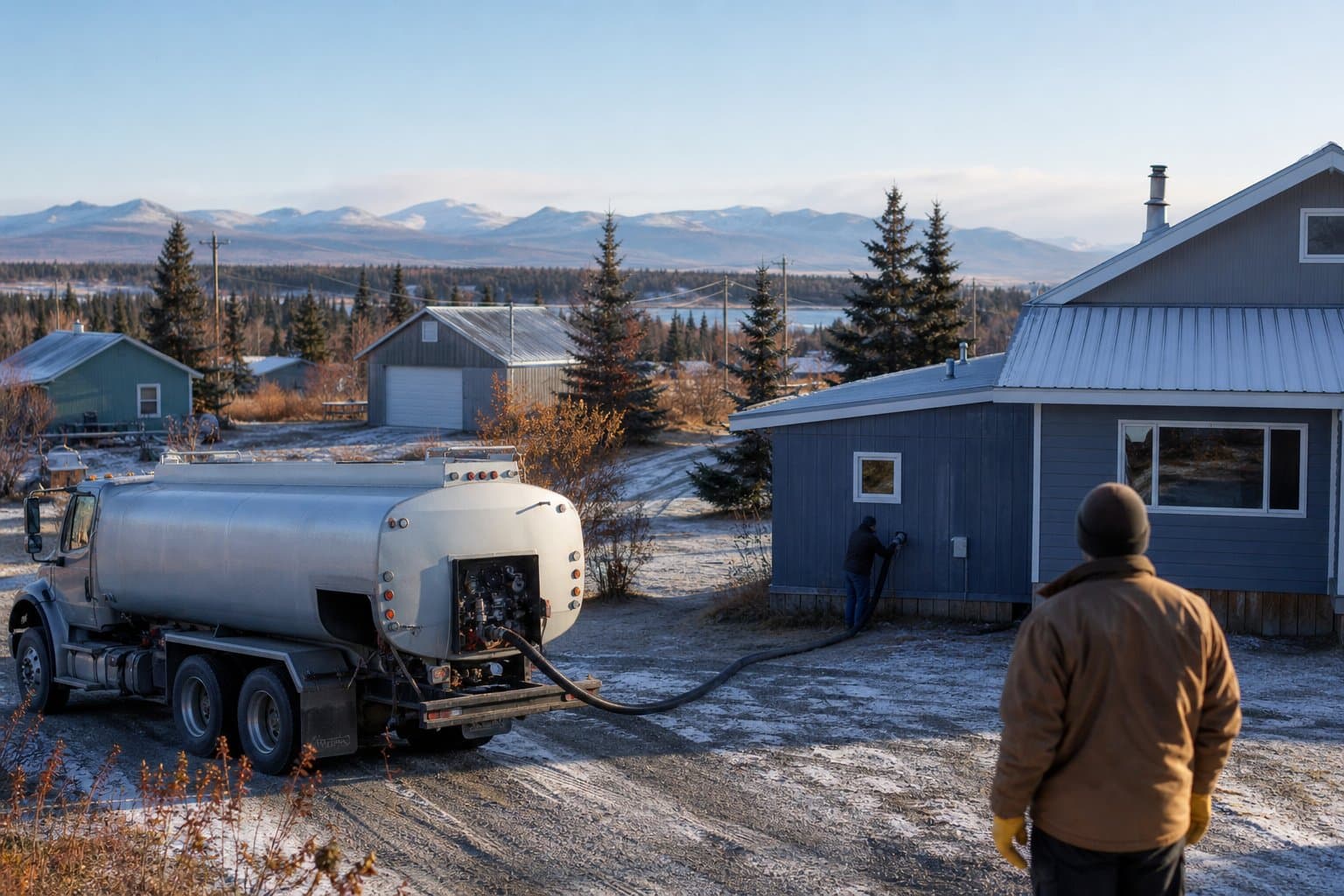 Cover image for article: Heating fuel averages $7.97 in surveyed Alaska communities, up 22.8%