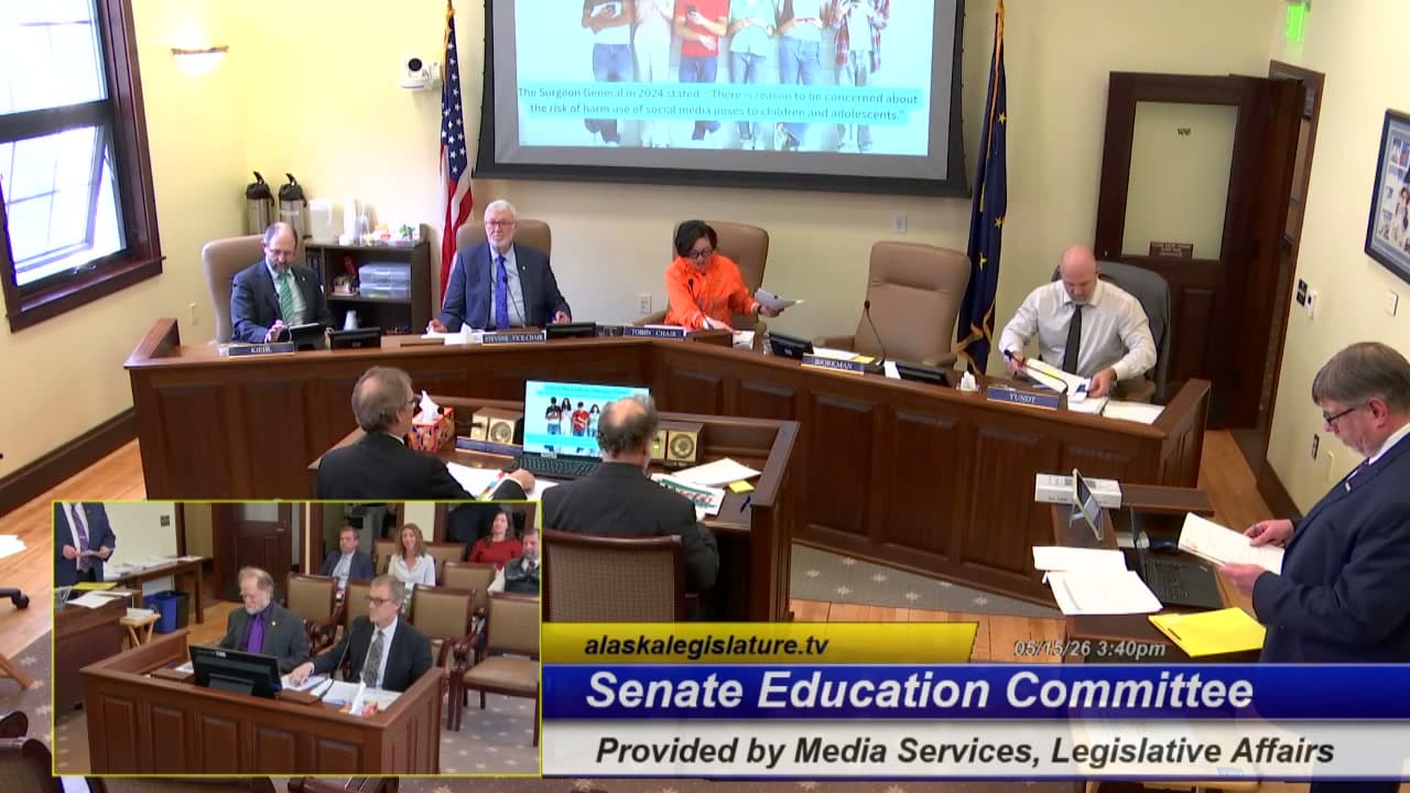 Cover image for article: Senate panel advances bill to stabilize Alaska school funding with enrollment averaging