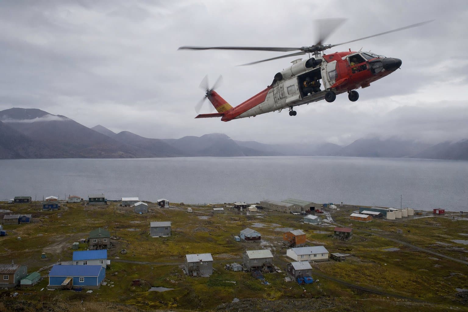 Cover image for article: Why the Coast Guard is paying a Homer helicopter company to reach roadless villages