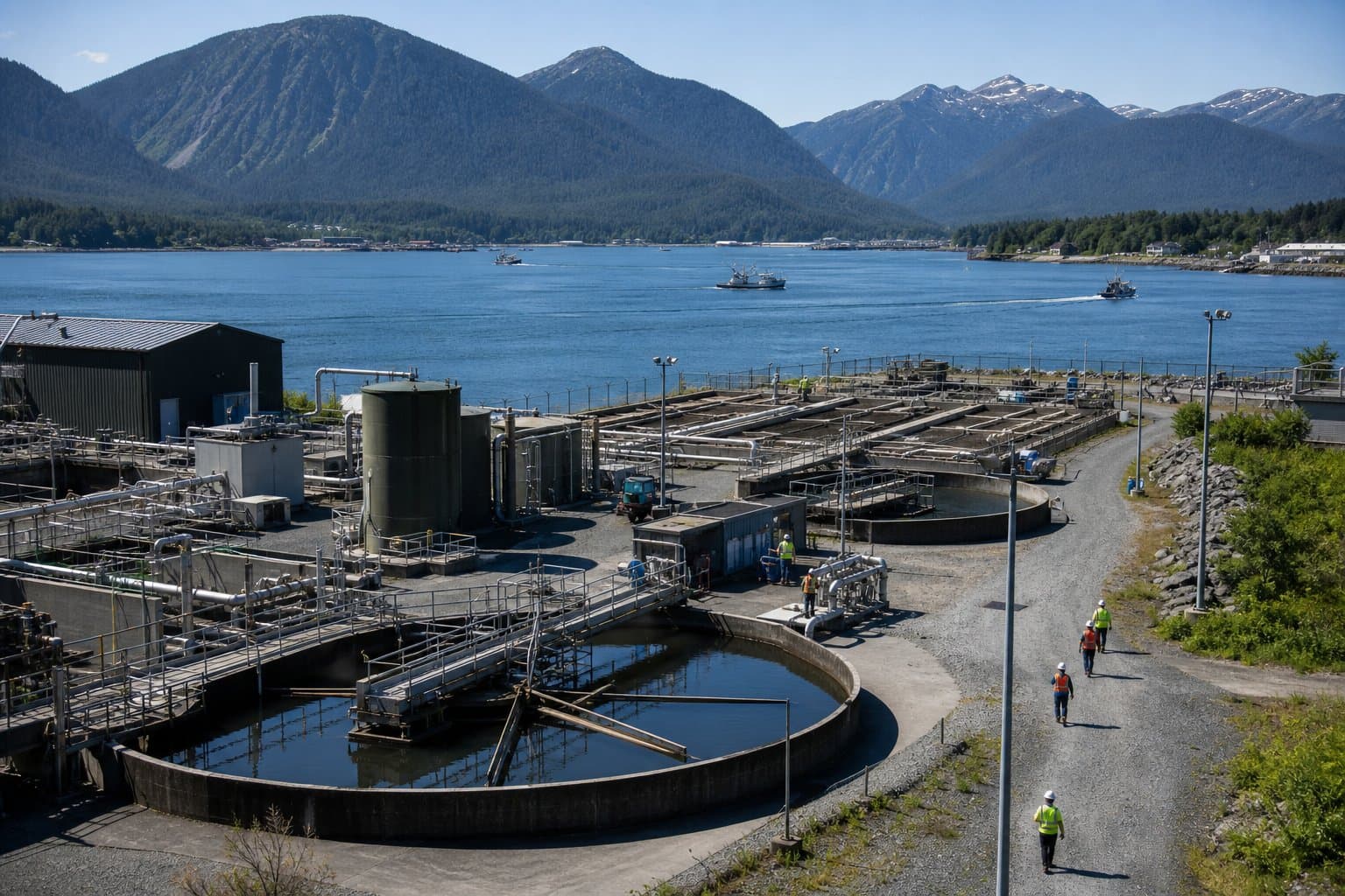 Cover image for article: State starts rewrite of Juneau sewage plant discharge permit