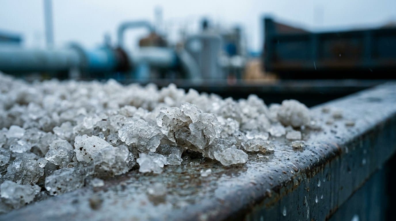 Cover image for article: Bethel would move sand shed money to road salt and water plant engineering