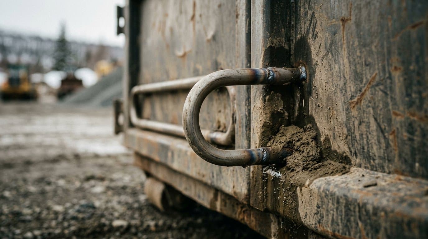 Cover image for article: Nikiski inventor patents heated tailgate to keep drill slurry from freezing