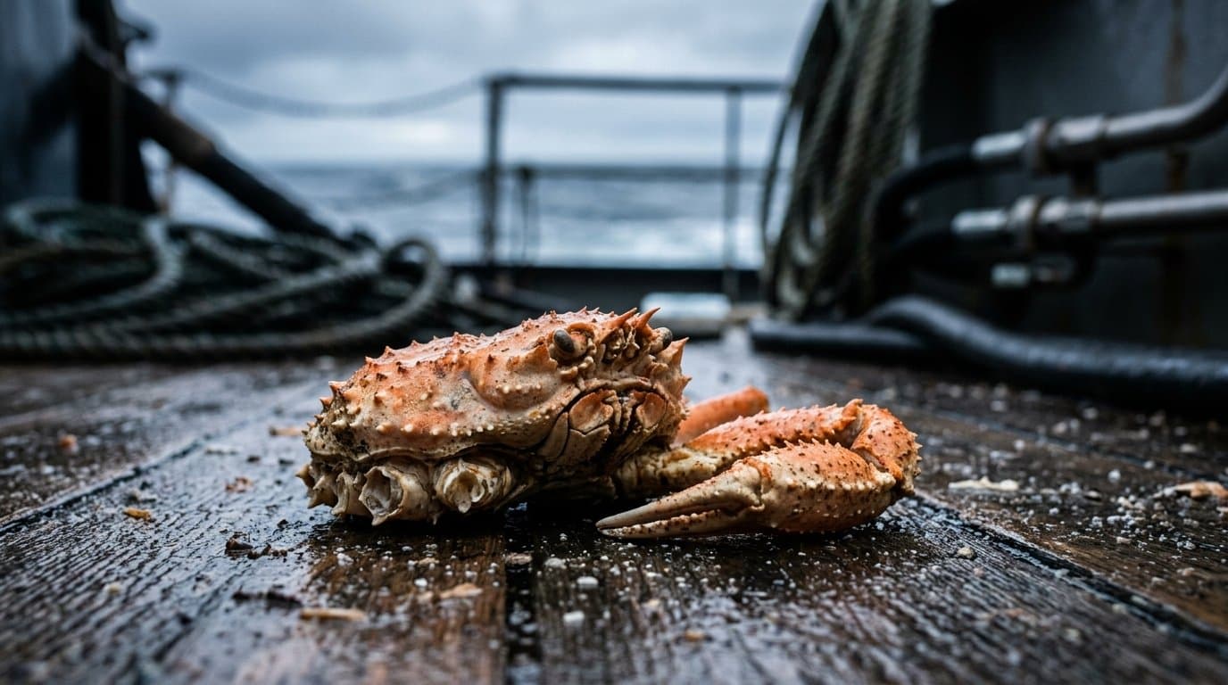 Cover image for article: Once-rare hybrid crab were nearly half of big Bering Sea males after snow crab collapsed