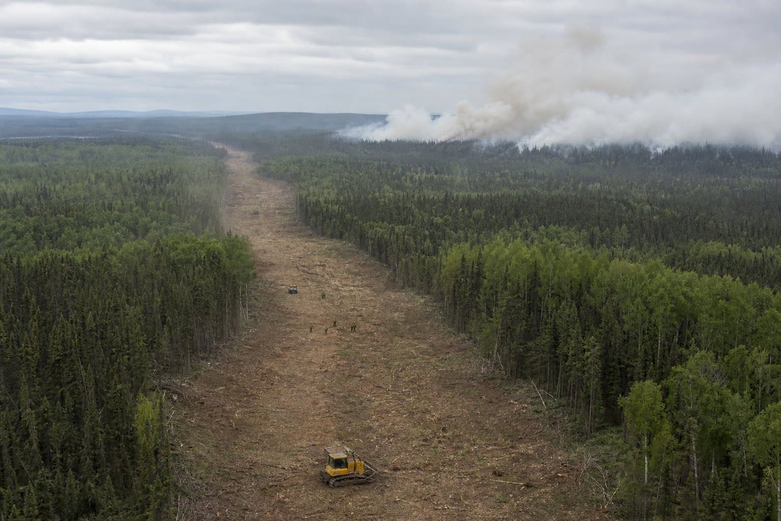 Cover image for article: Alaska wildfire surge: preparedness measures held more than 50 starts small