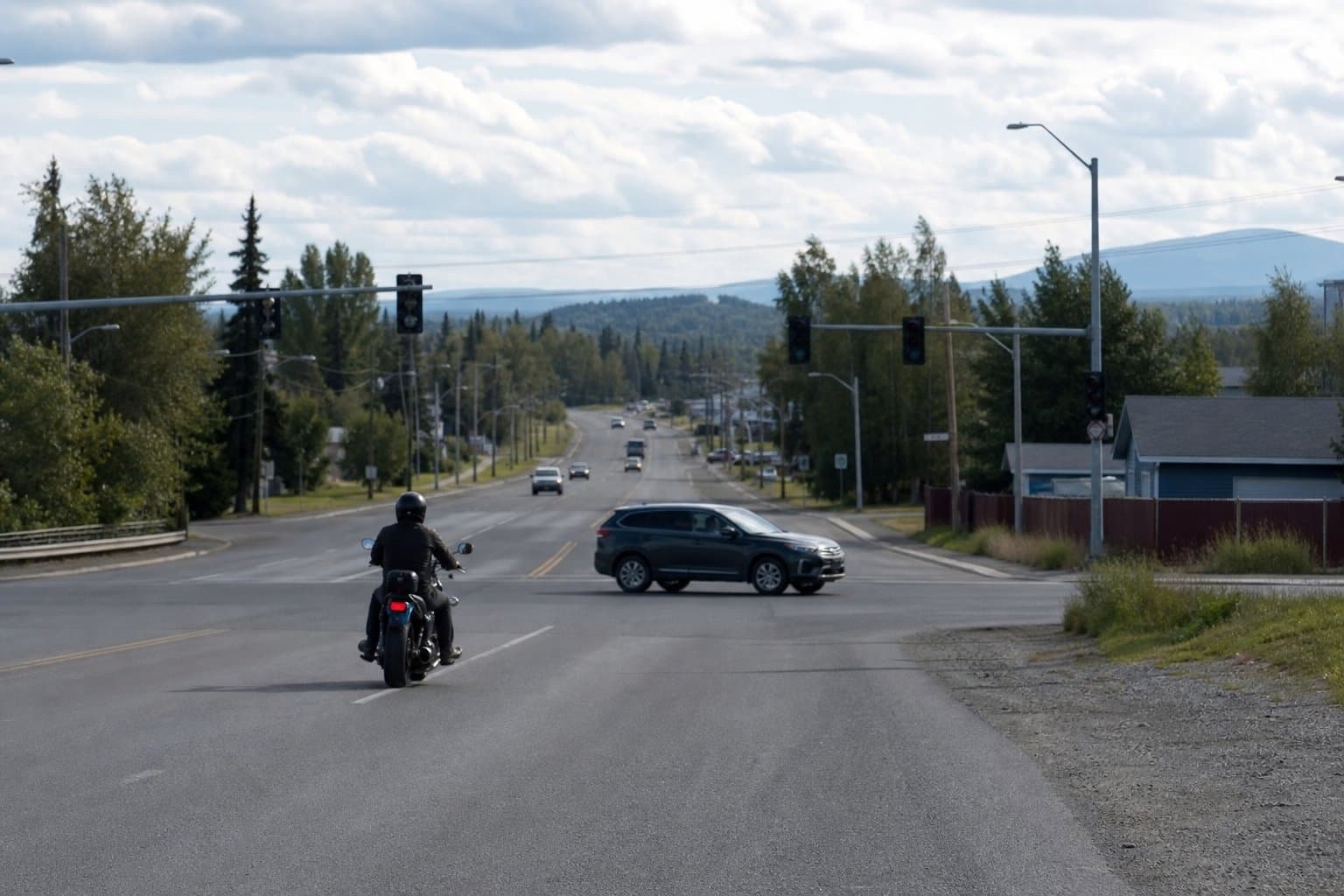 Cover image for article: Motorcyclist killed in left-turn crash at Geist and Loftus in Fairbanks